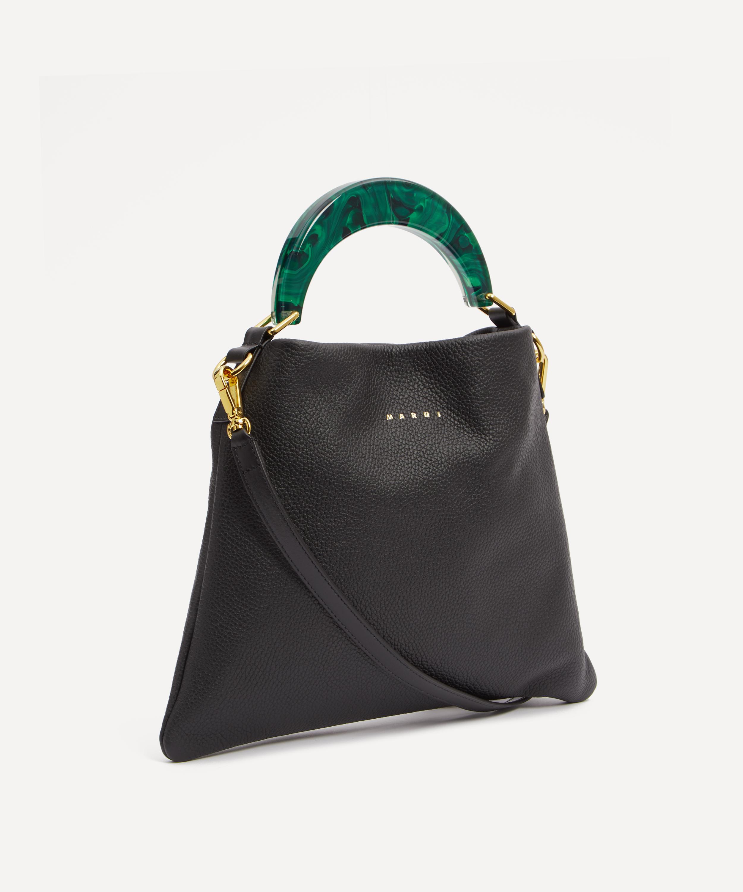 Marni - Hobo Small Leather Bag image number 2