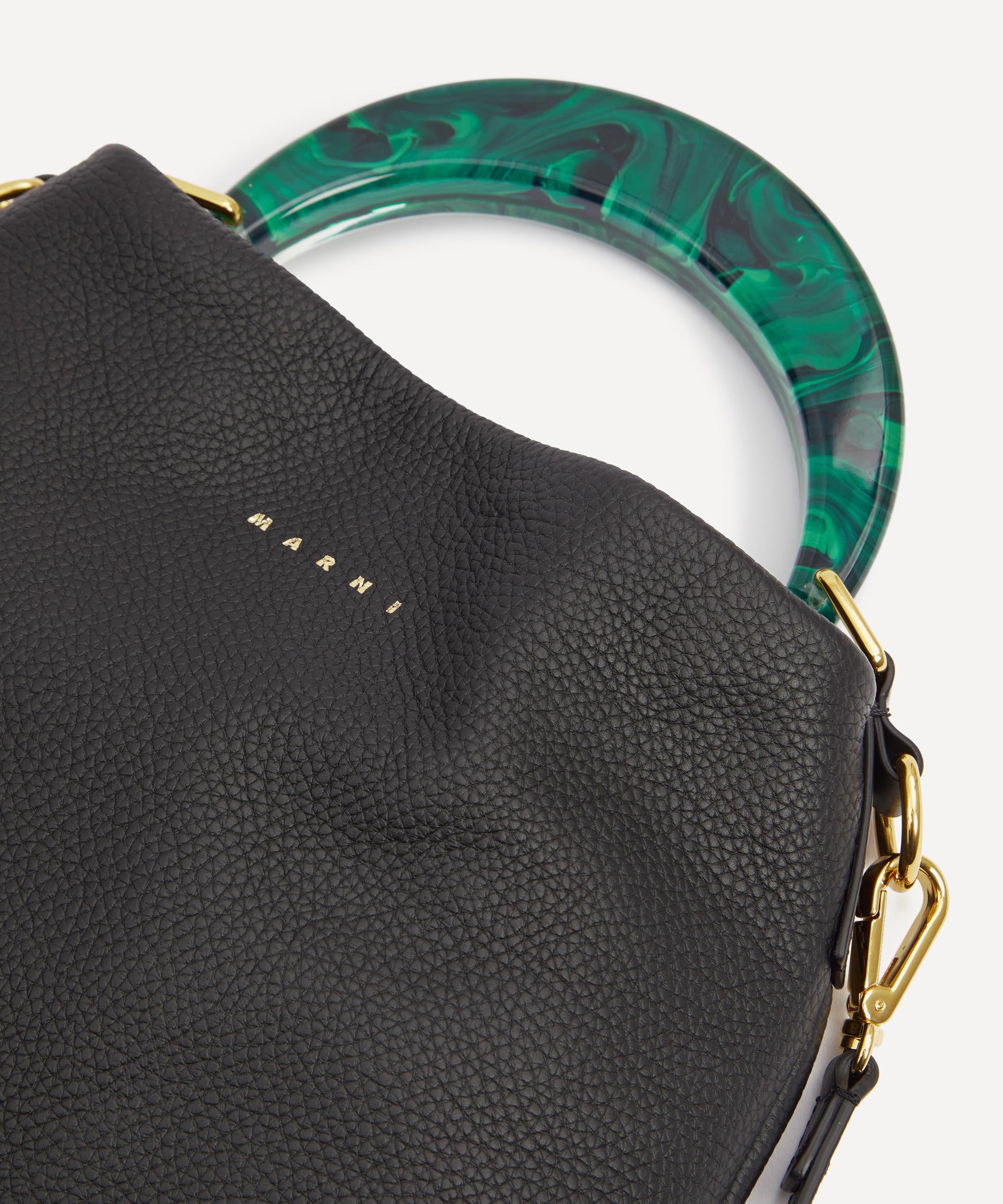 Marni - Hobo Small Leather Bag image number 4