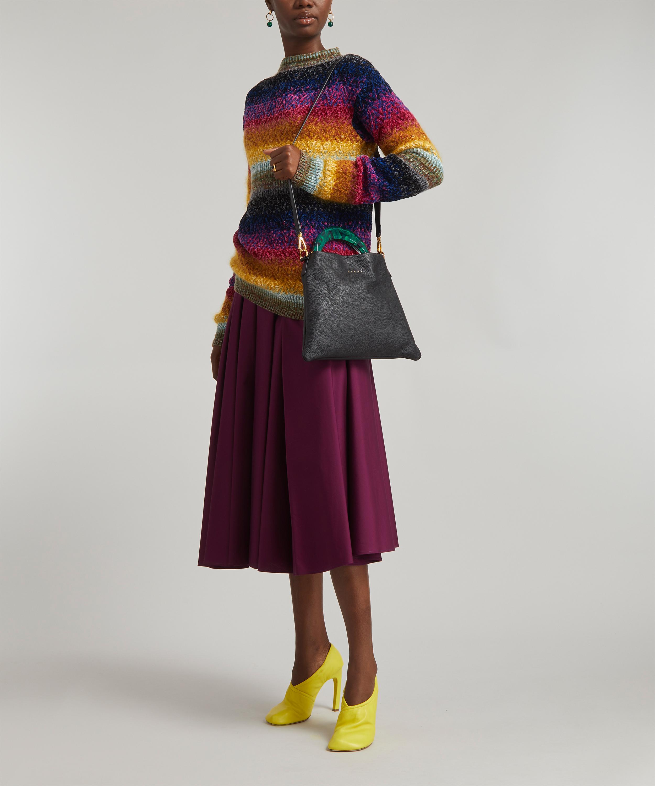 Marni - Hobo Small Leather Bag image number 6