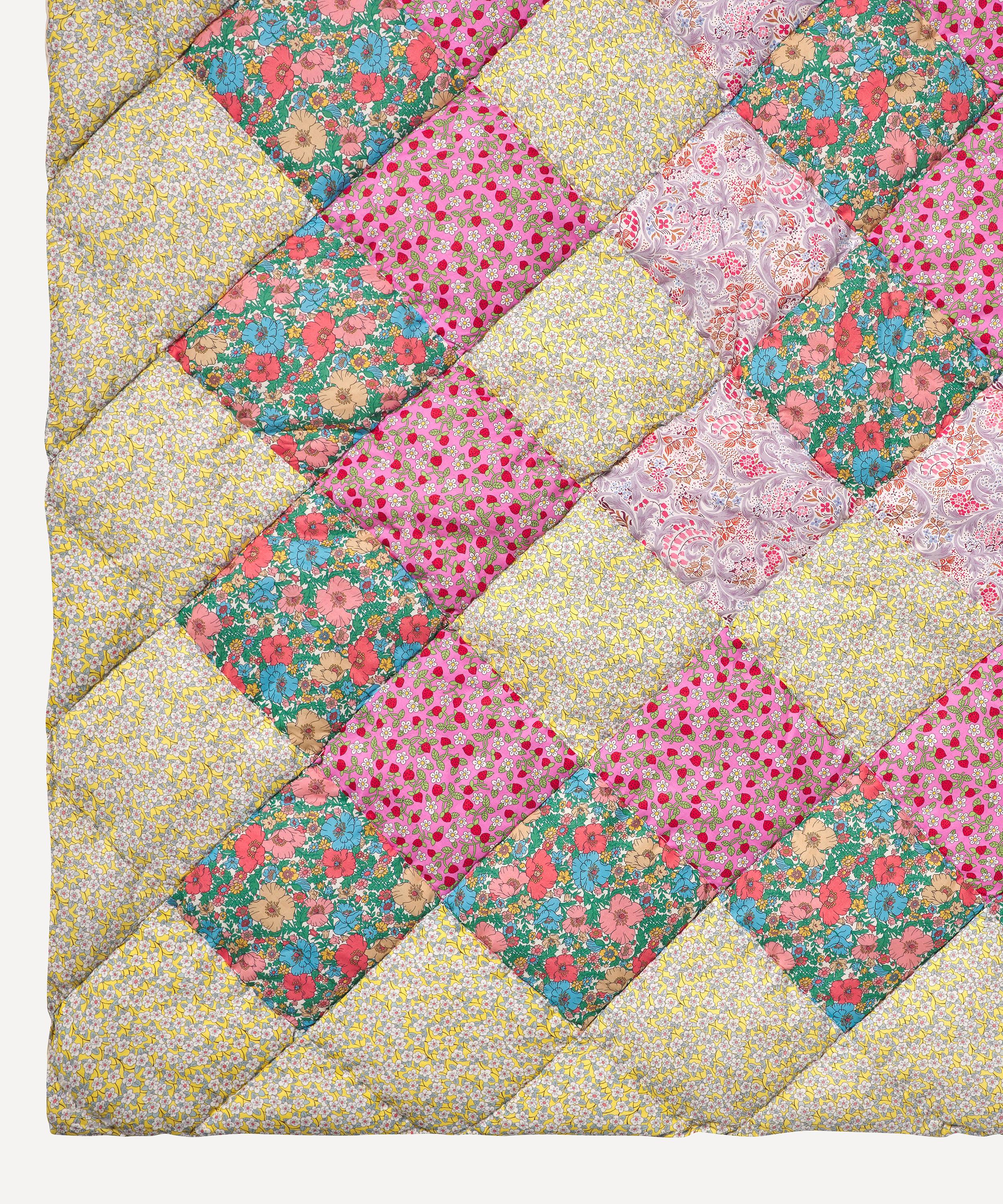 Brillos de tela Vintage Liberty Patchwork