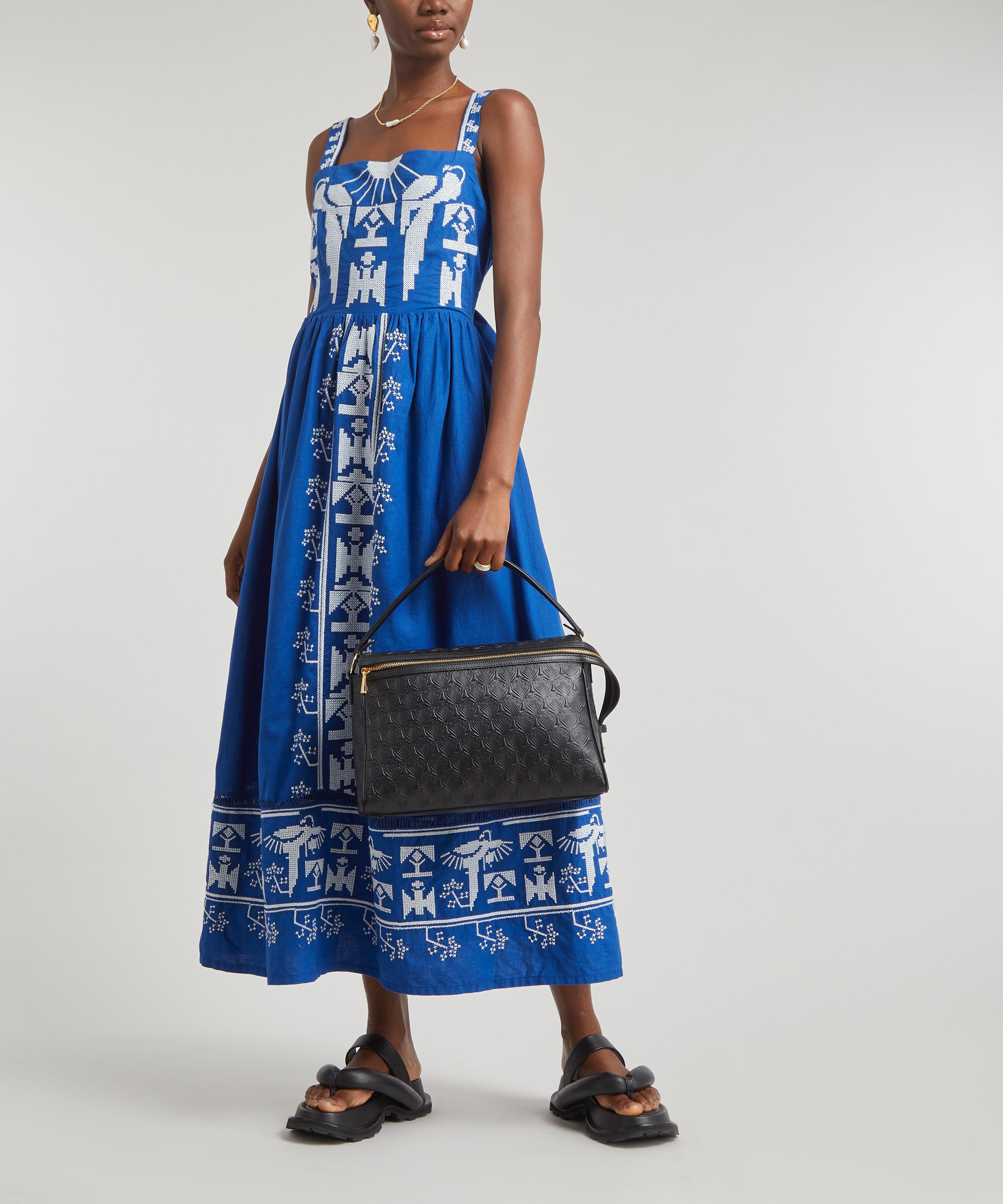 Liberty - Iphis Embossed Valise Top Handle Bag image number 6