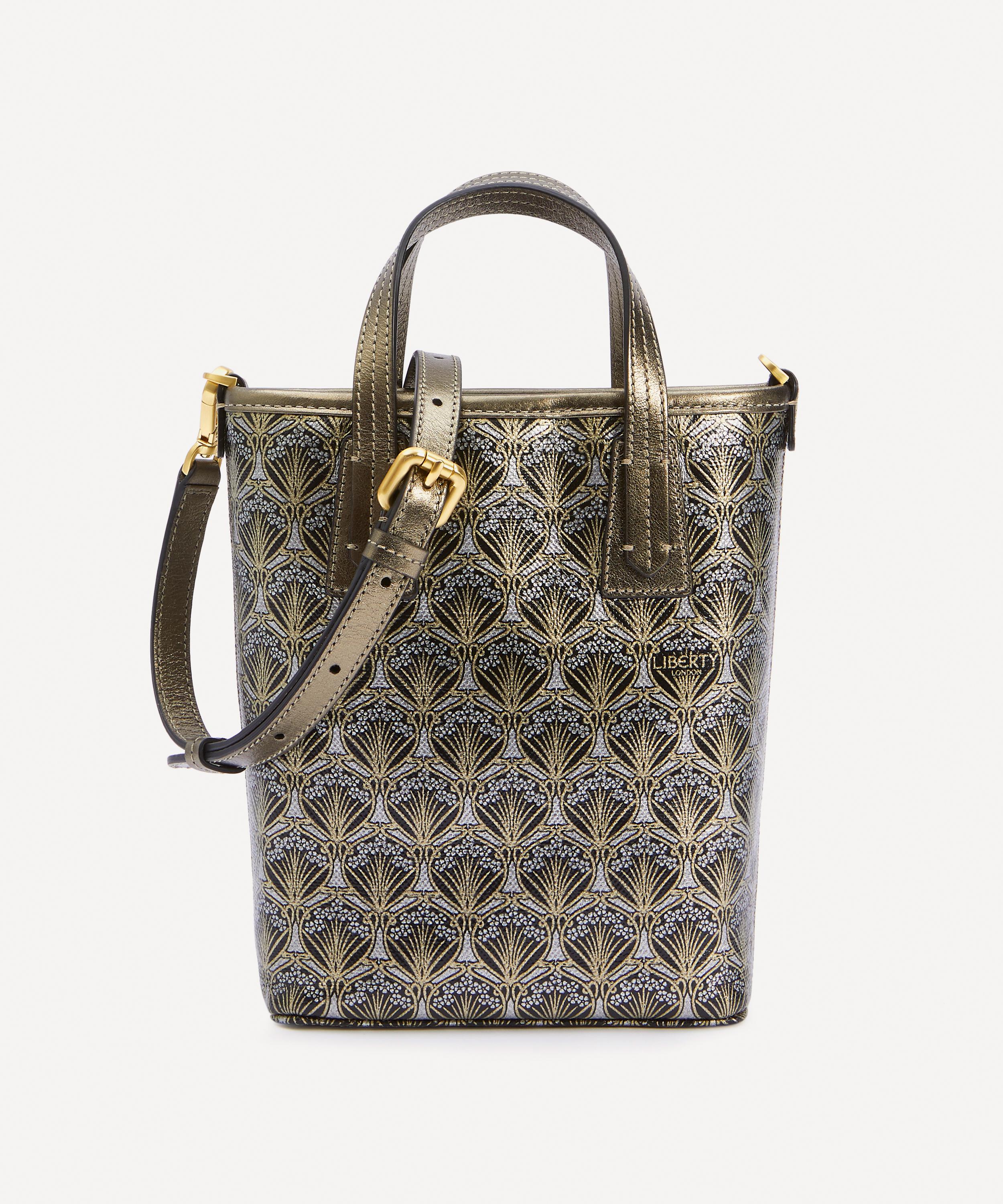 Liberty - Iphis Metallic Tall Mini Marlborough Tote Bag