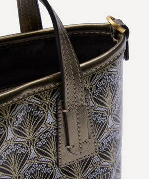 Liberty - Iphis Metallic Tall Mini Marlborough Tote Bag image number 5