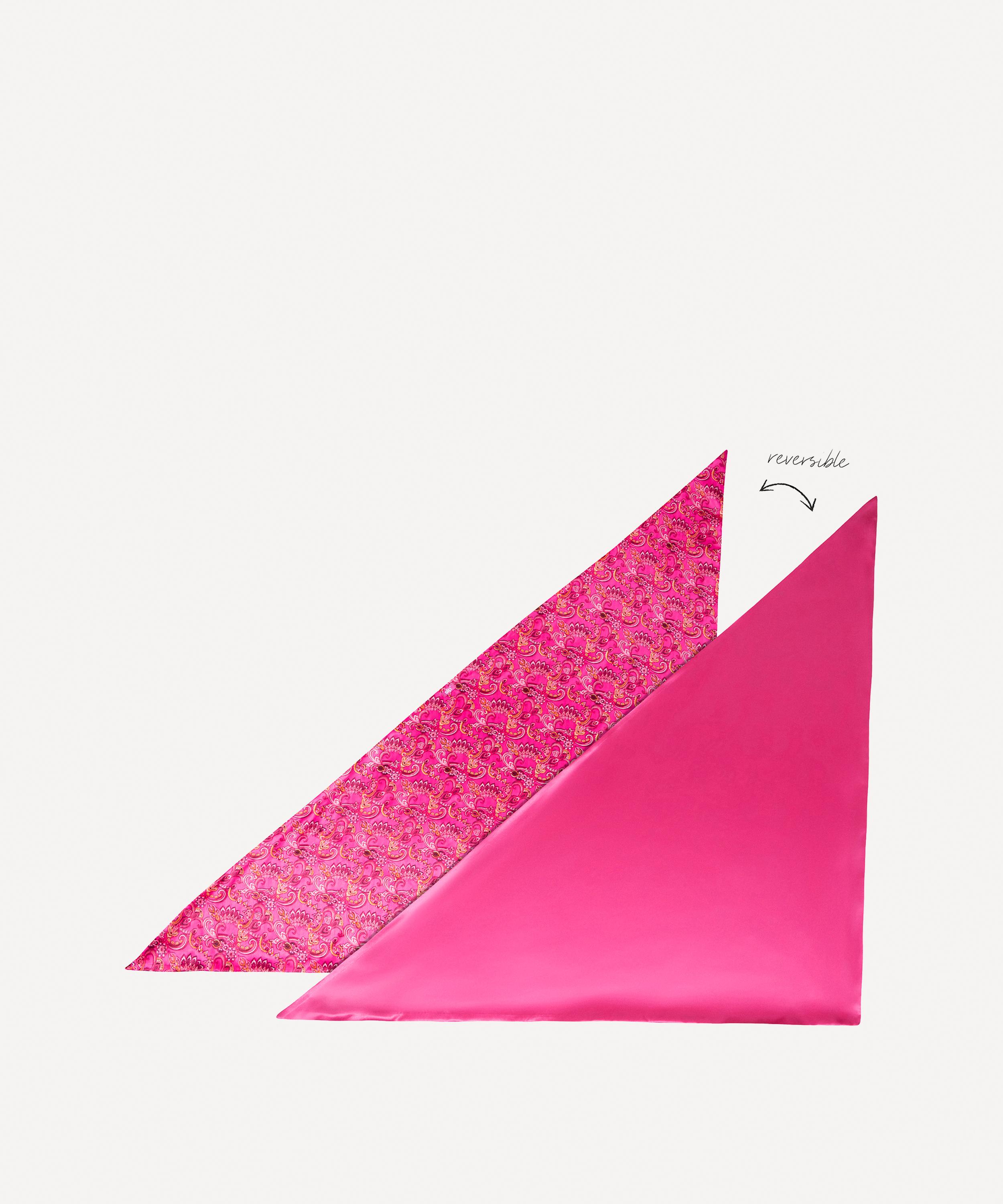 Slip - x Alice + Olivia Spring Time Silk Hair Wrap image number 1