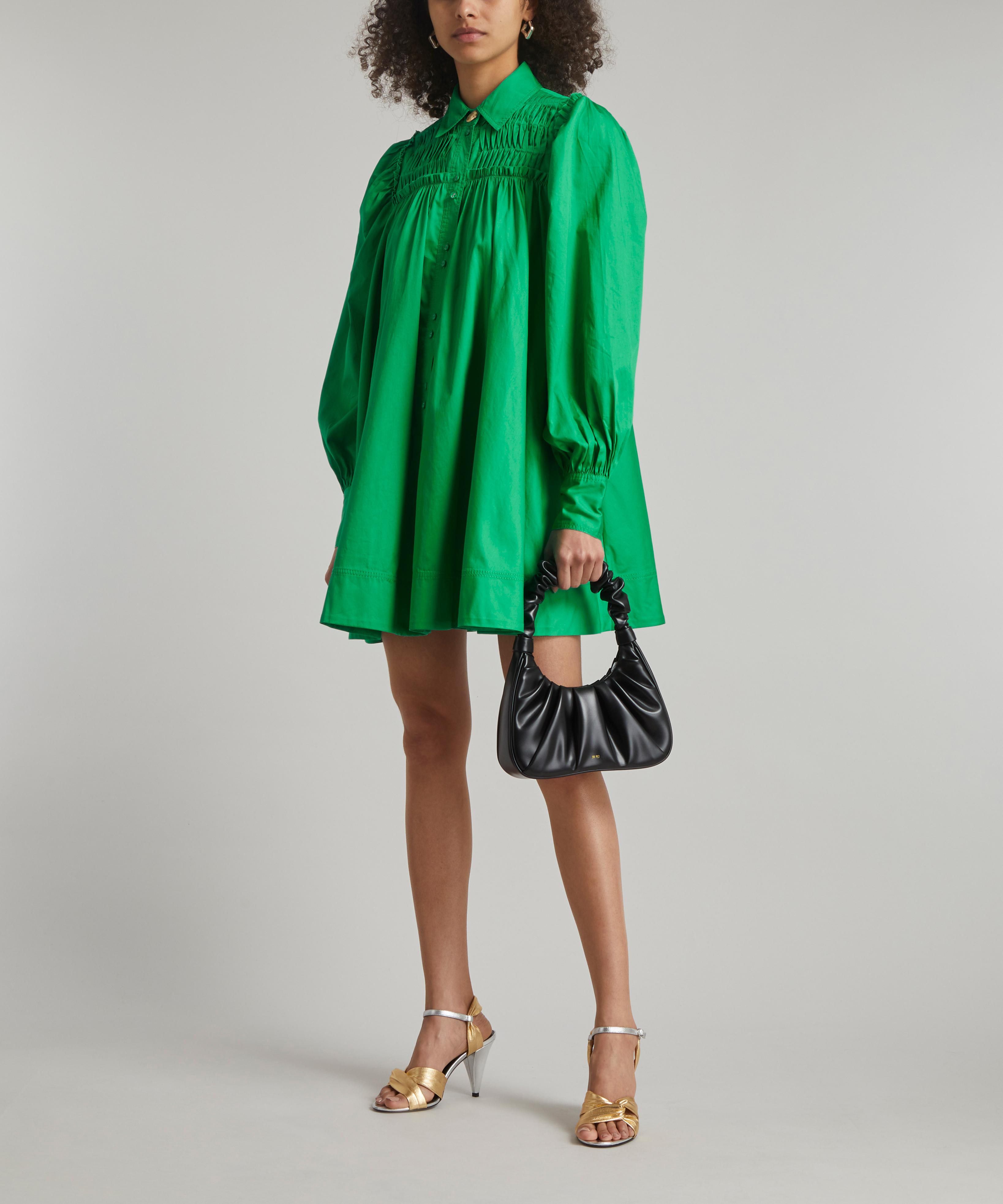 Aje - Tidal Tucked Smock Mini-Dress image number 1