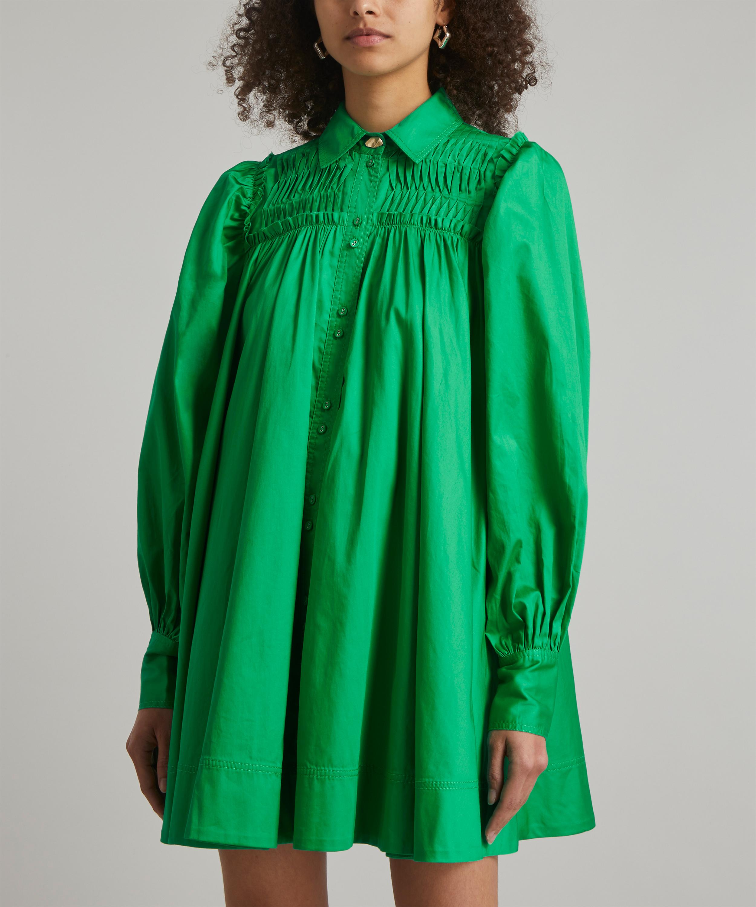 Aje - Tidal Tucked Smock Mini-Dress image number 2