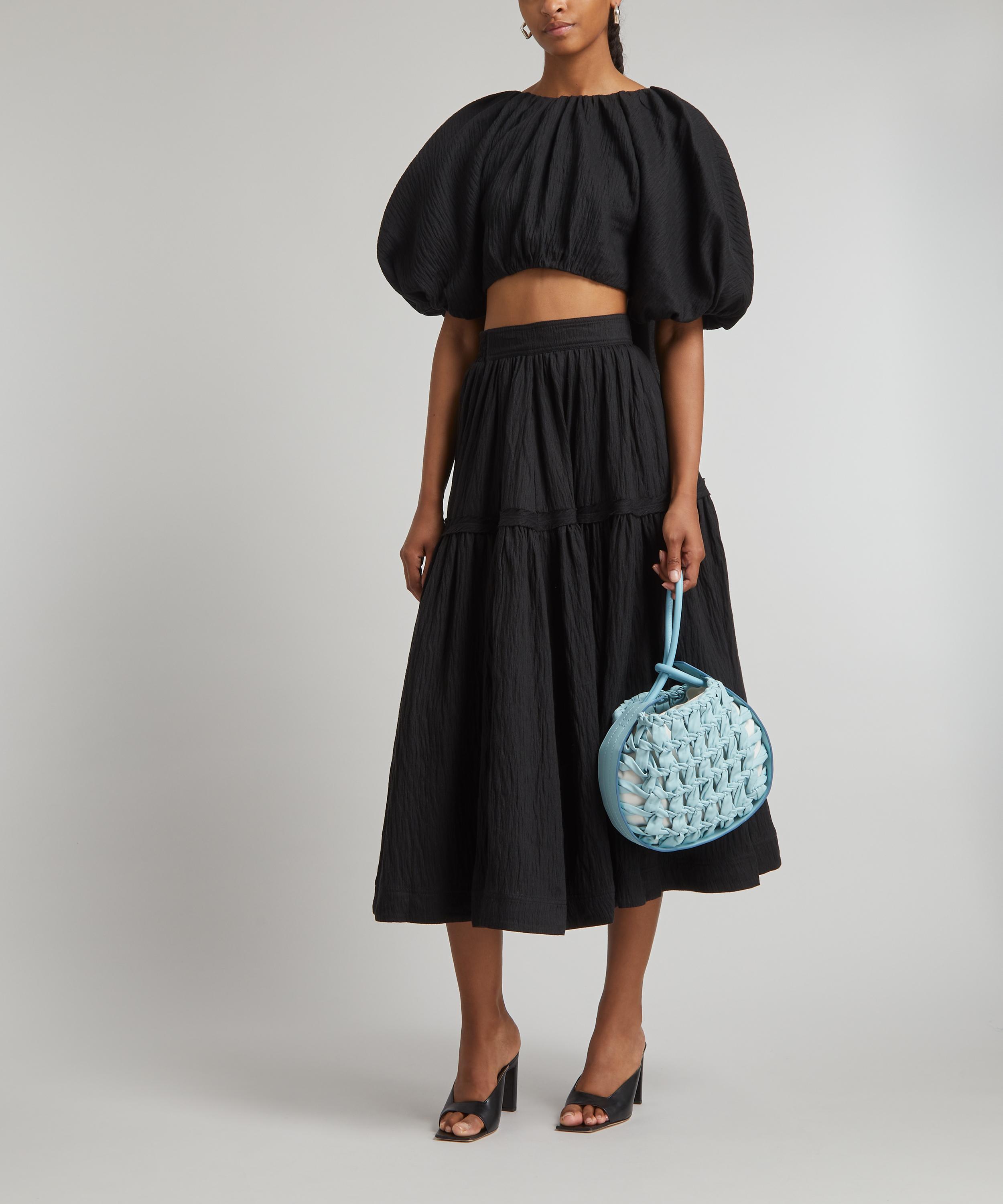 Aje Admiration Gathered Midi-Skirt | Liberty