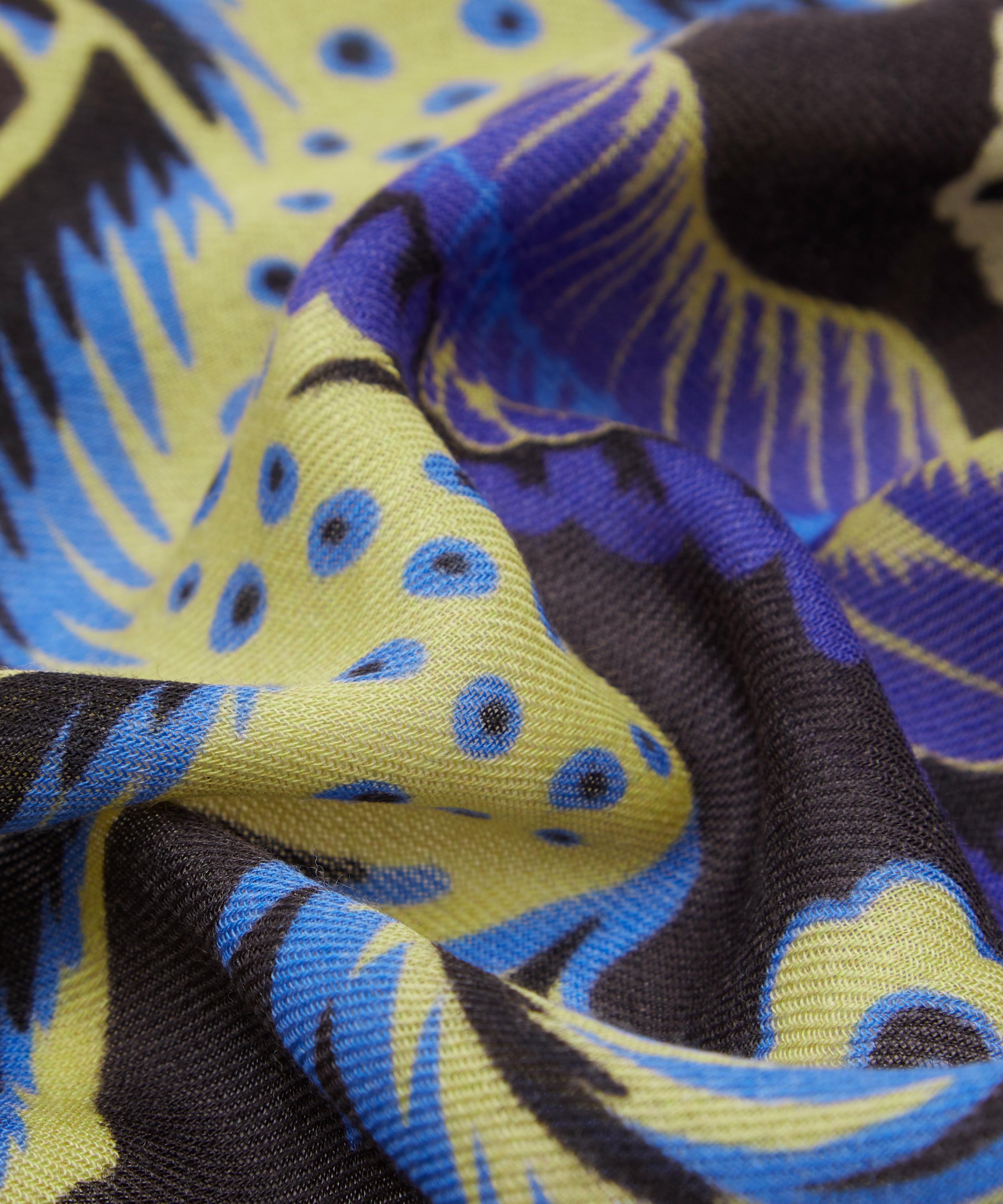 Paisley silk twill scarf in multicoloured - Etro