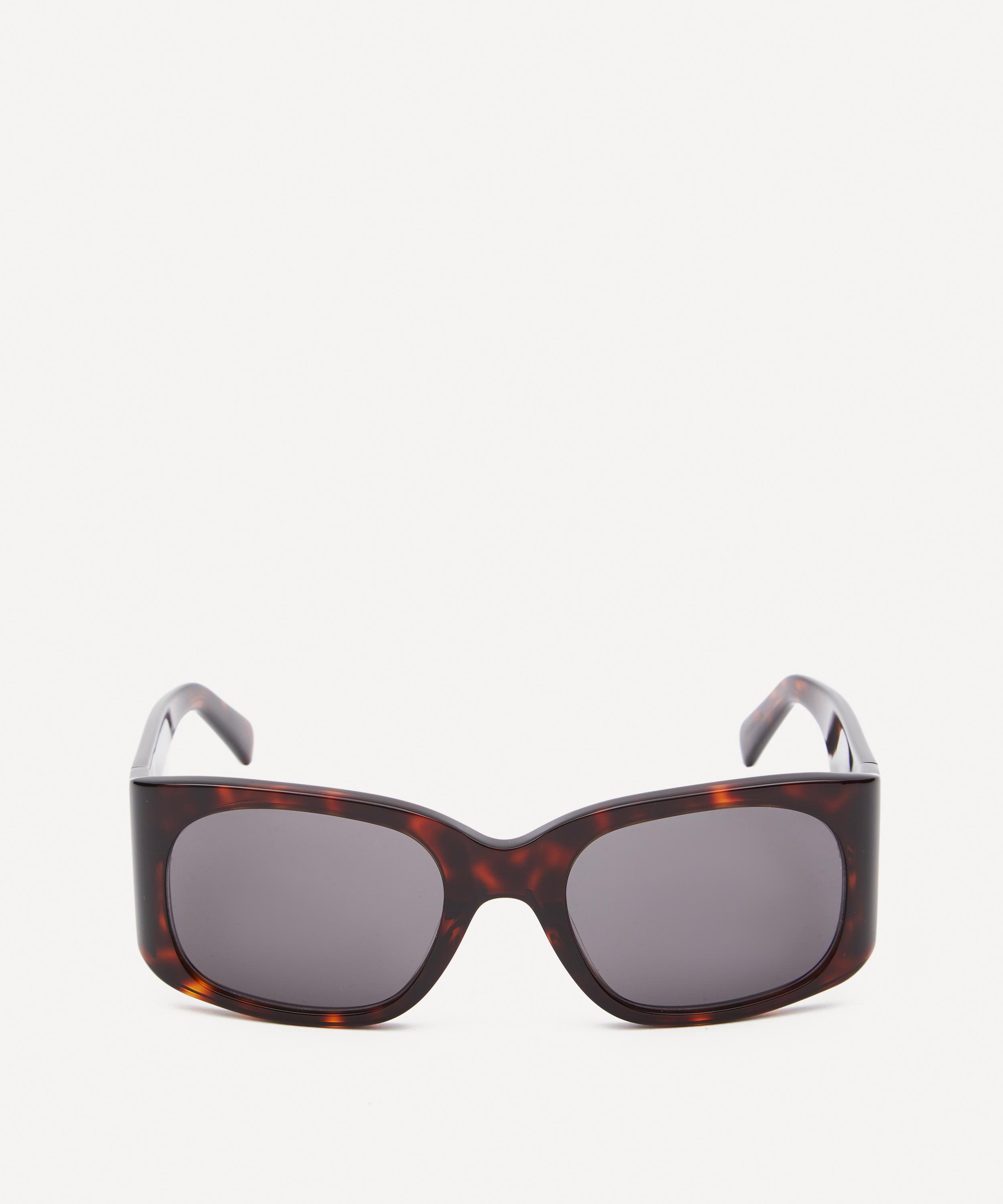Celine - Tortoiseshell Acetate Rectangular Sunglasses image number 0