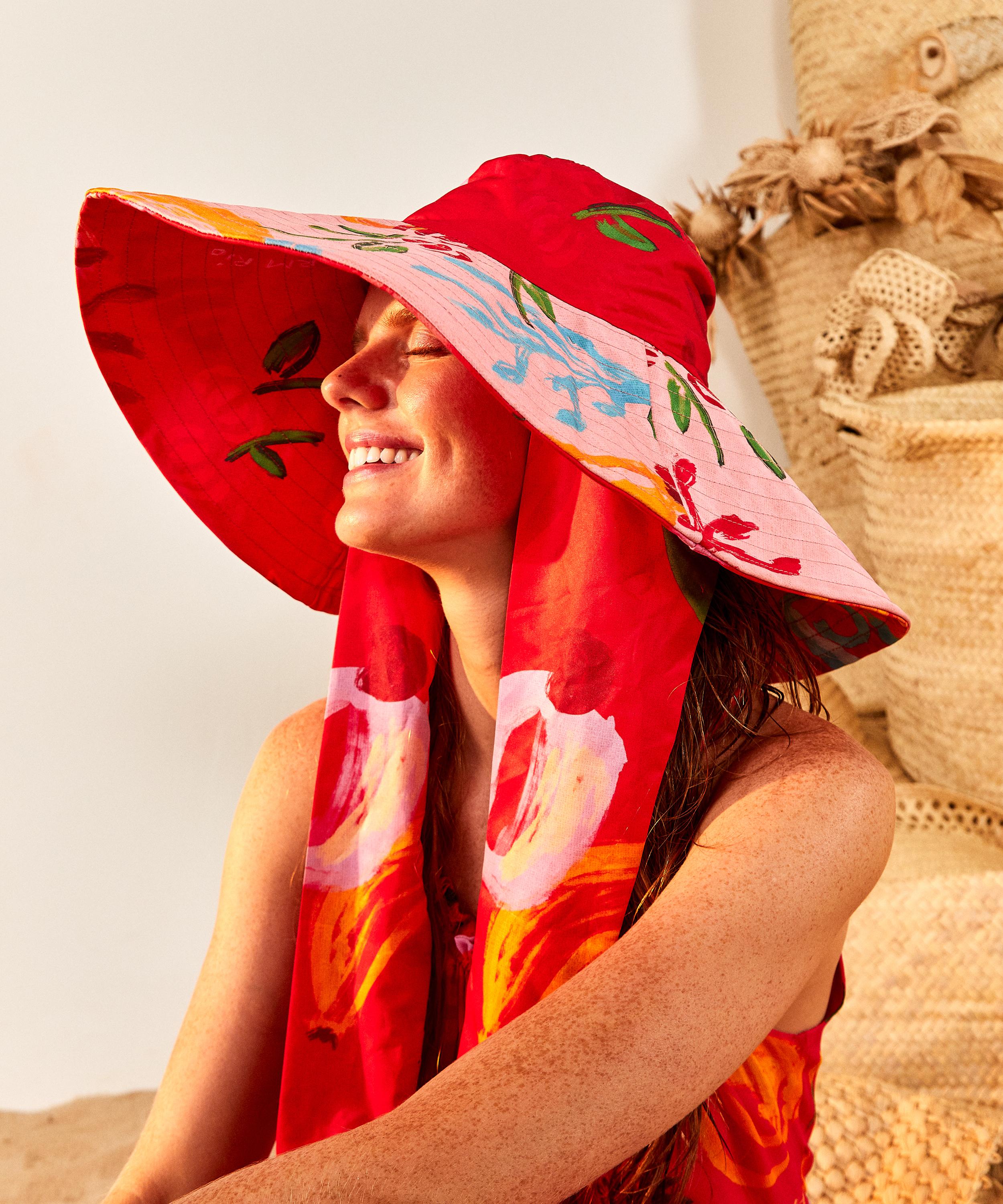 FARM Rio - Mixed Fruits Ocean Bucket Hat image number 1