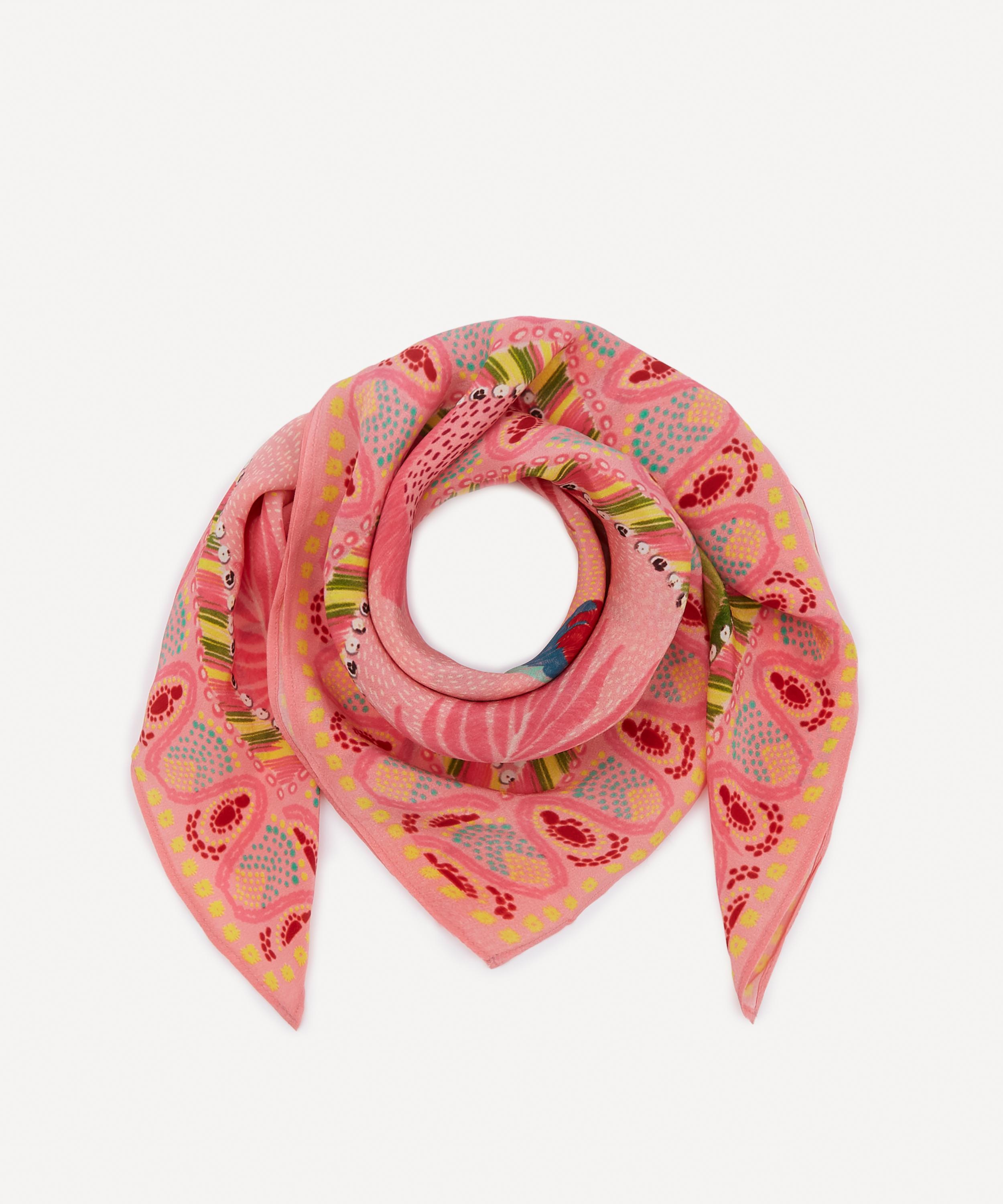 FARM Rio - Palm Tree Parrot Mixed Scarf image number 0