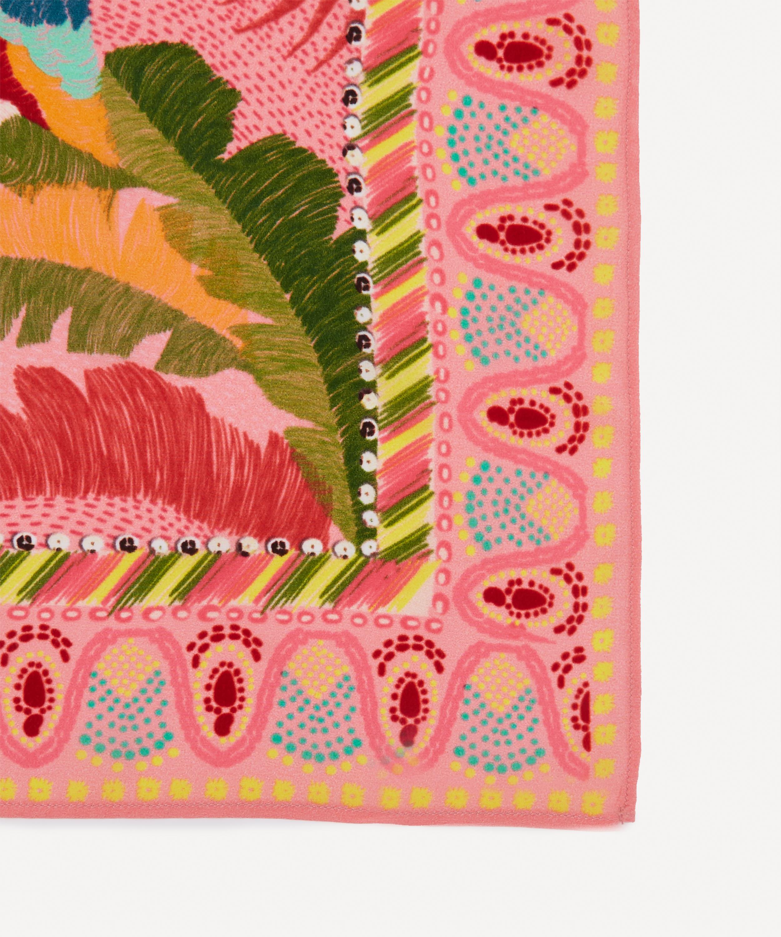 FARM Rio - Palm Tree Parrot Mixed Scarf image number 3