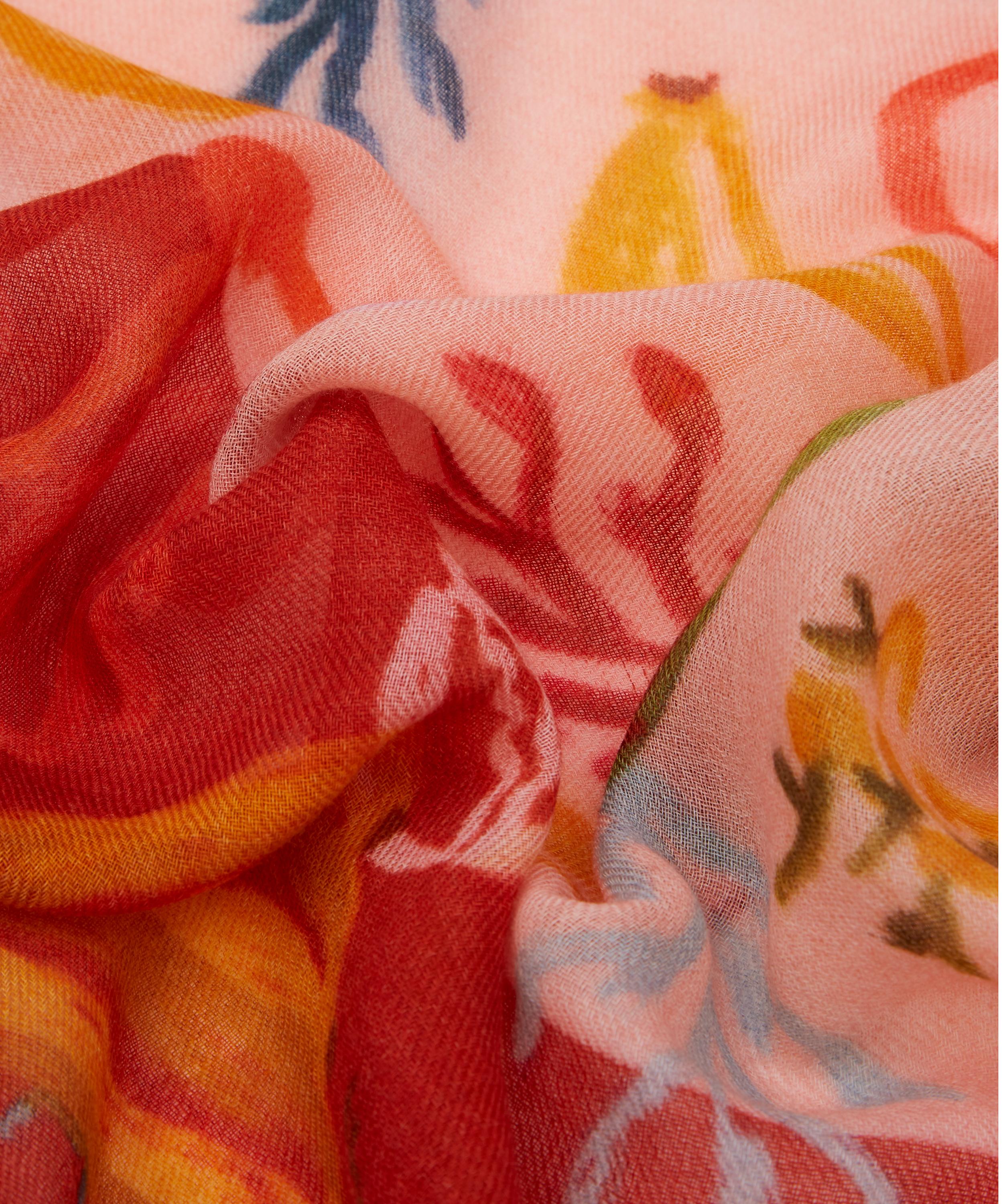 FARM Rio - Mixed Fruit Ocean Fruit Print Scarf image number 4