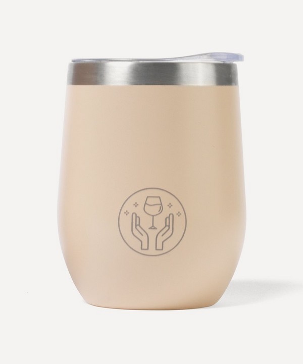 Partner in Wine - Set of Two Insulated Stainless Steel Wine Tumblers 350ml image number null