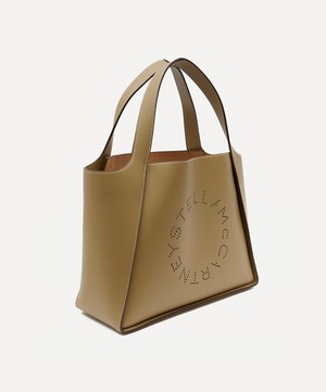 Stella McCartney - Stella Logo Faux Leather Tote Bag image number 3