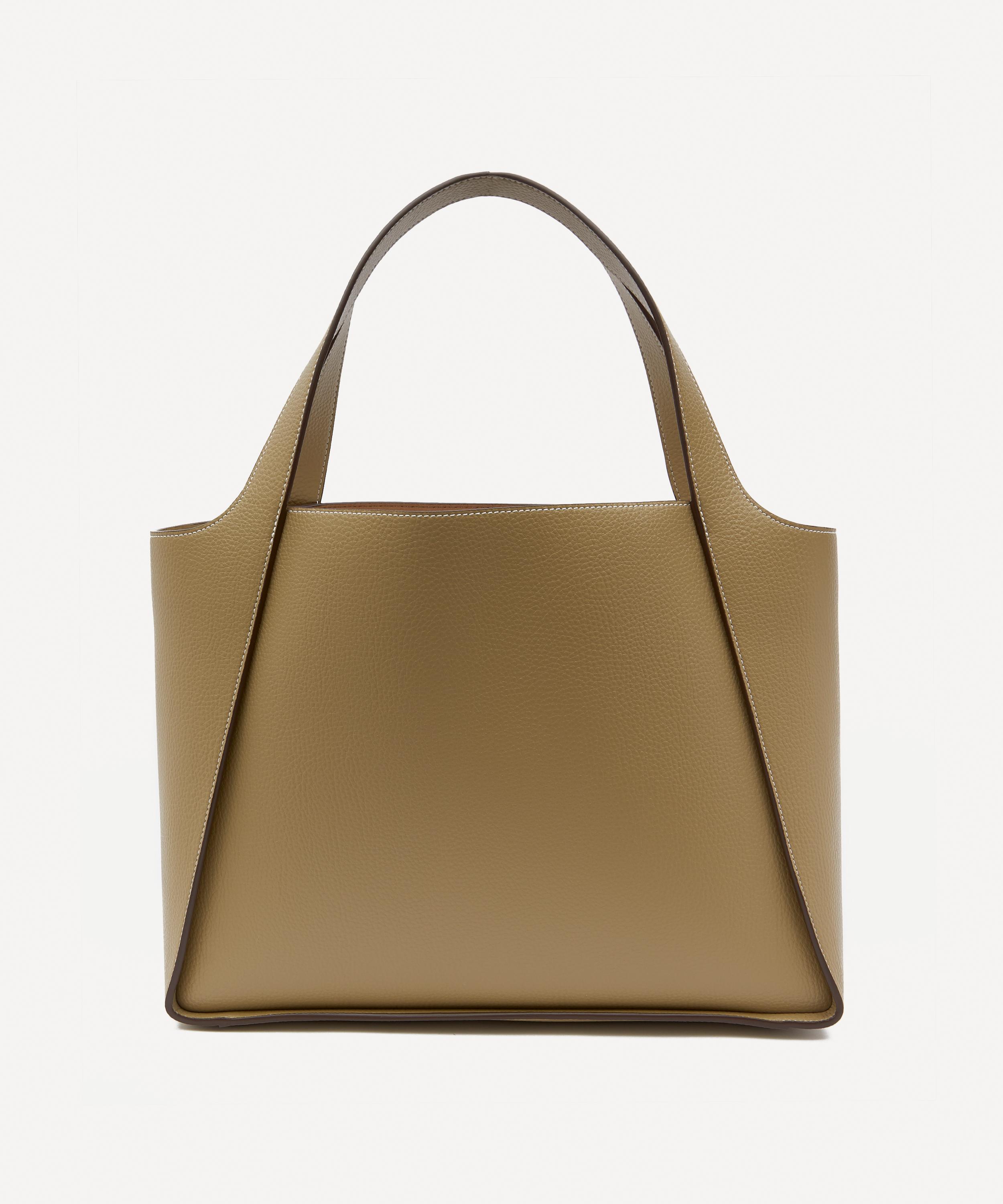 Stella McCartney Stella Logo Faux Leather Tote Bag