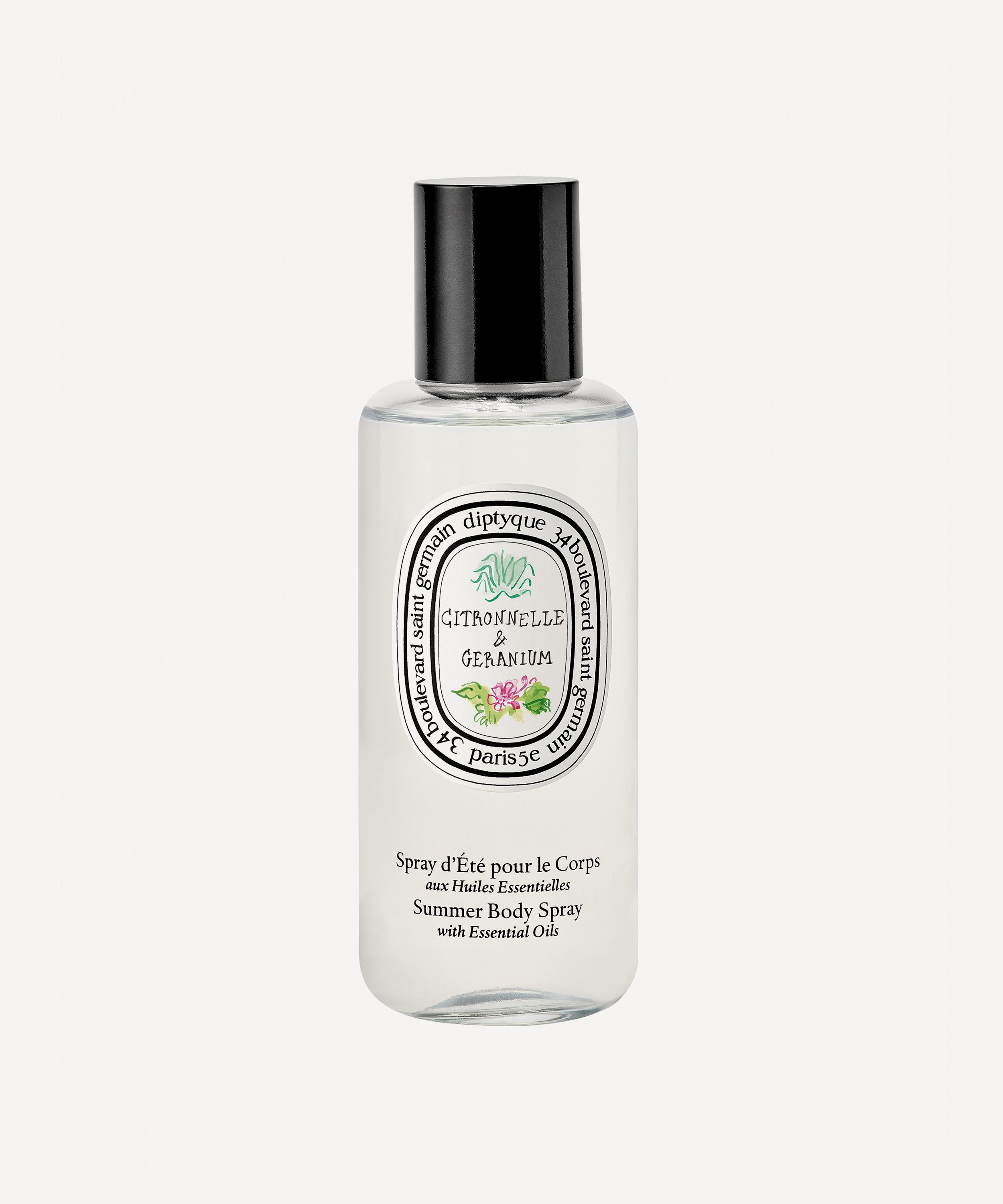 Diptyque - Citronelle & Geranium Body Spray Limited Edition 100ml image number 0
