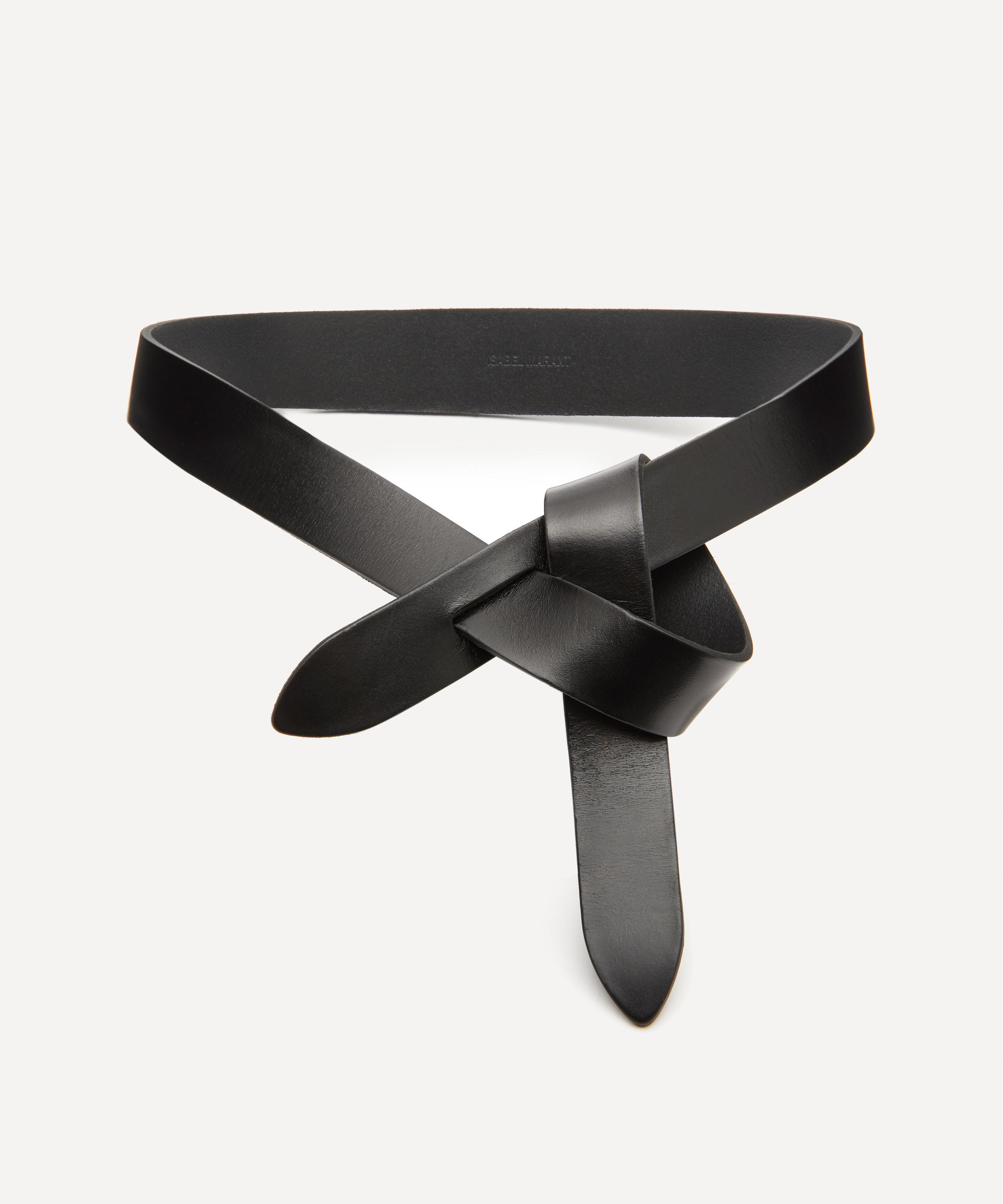 Isabel Marant - Leather Lecce Knotted Belt image number null