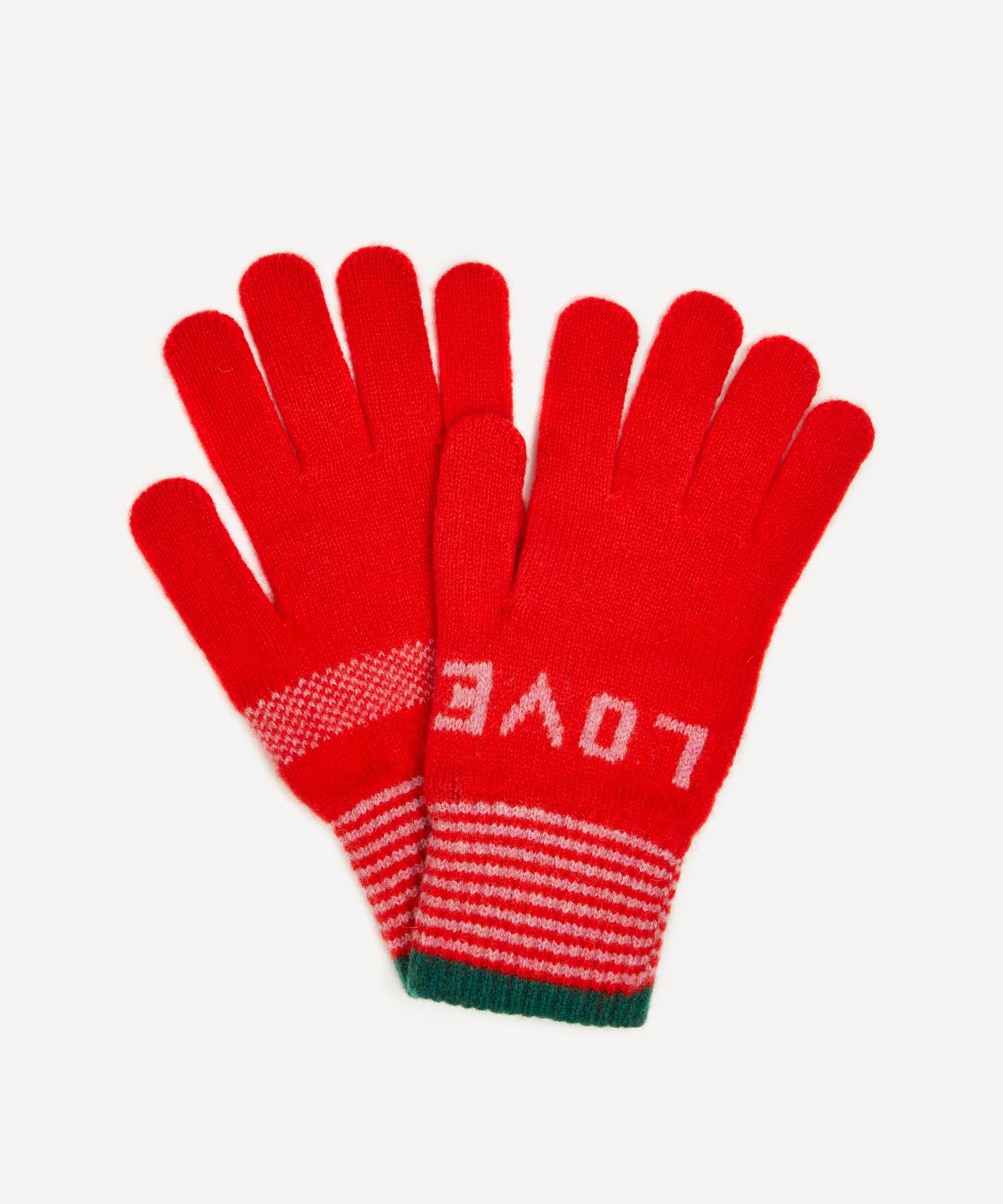Quinton Chadwick Love and Hope Wool Gloves Liberty