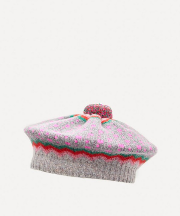 Quinton Chadwick - Wool Dot Beret image number null