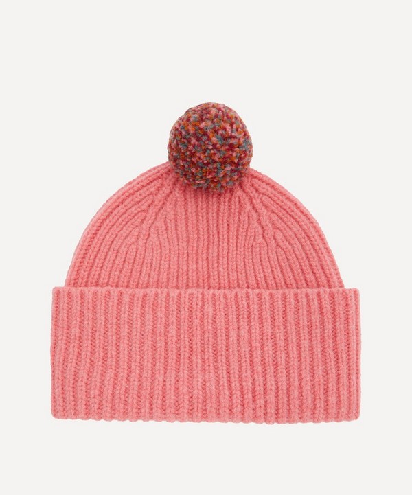 Quinton Chadwick - Wool Ribbed Knit Beanie Hat image number null