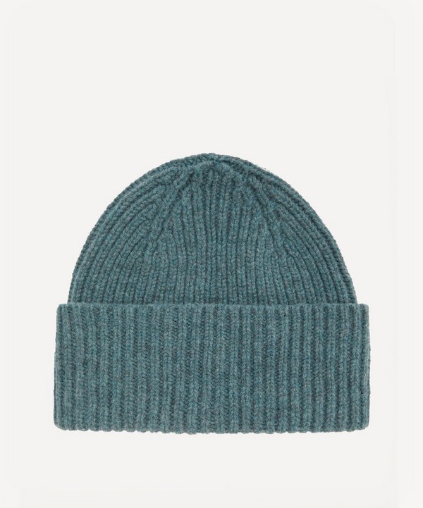 Quinton Chadwick - Wool Ribbed Knit Beanie Hat image number null