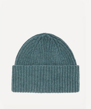 Quinton Chadwick - Wool Ribbed Knit Beanie Hat image number 0