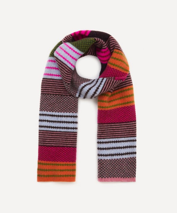 Quinton Chadwick - Wool Small Stripe Scarf image number null