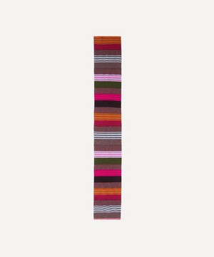 Quinton Chadwick - Wool Small Stripe Scarf image number 1