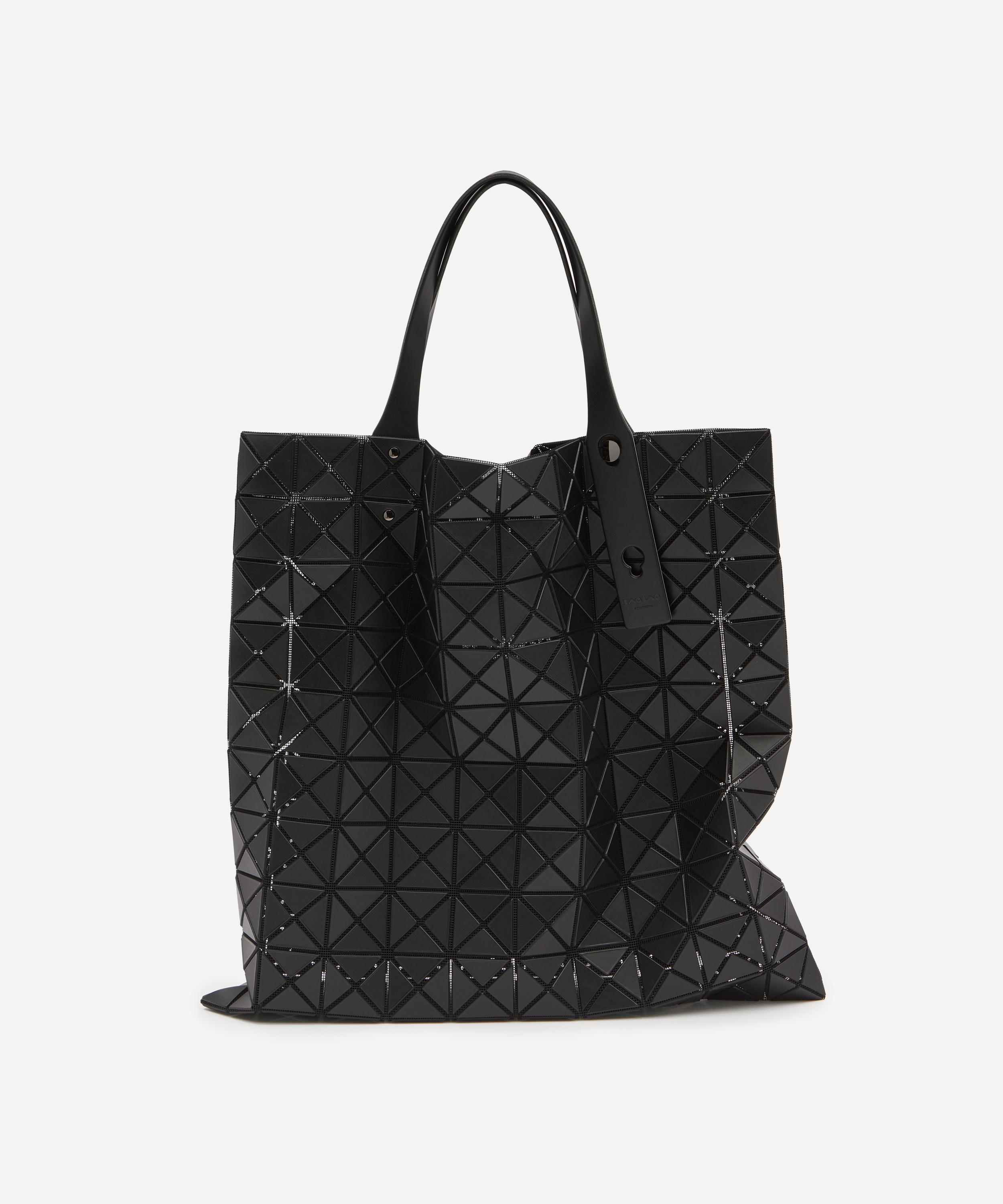 Bao Bao Issey Miyake Prism Two-Tone Crossbody Bag Gray/Black