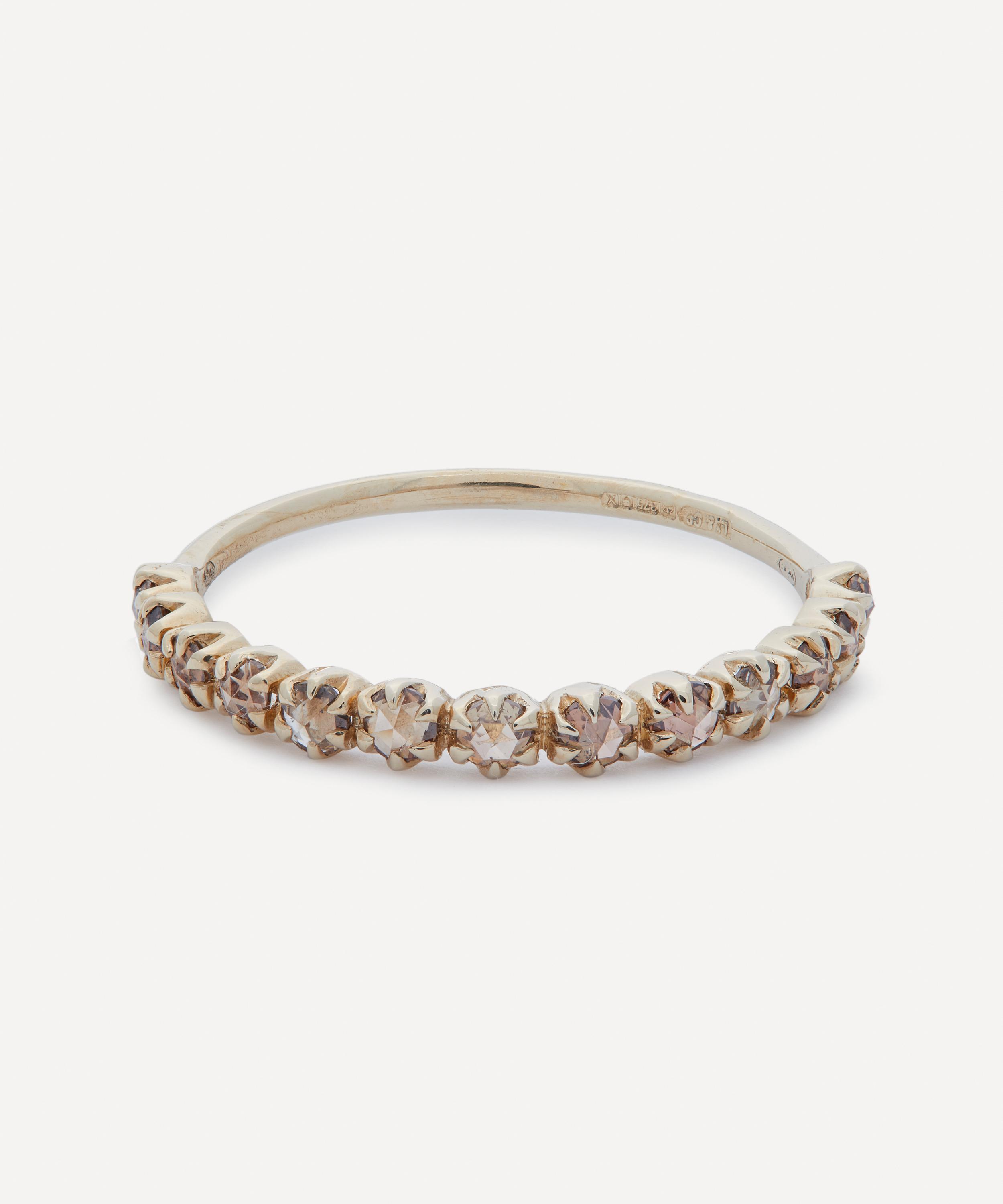 Pascale Monvoisin - 9ct Gold Ava No 2 Diamond Eternity Ring image number 