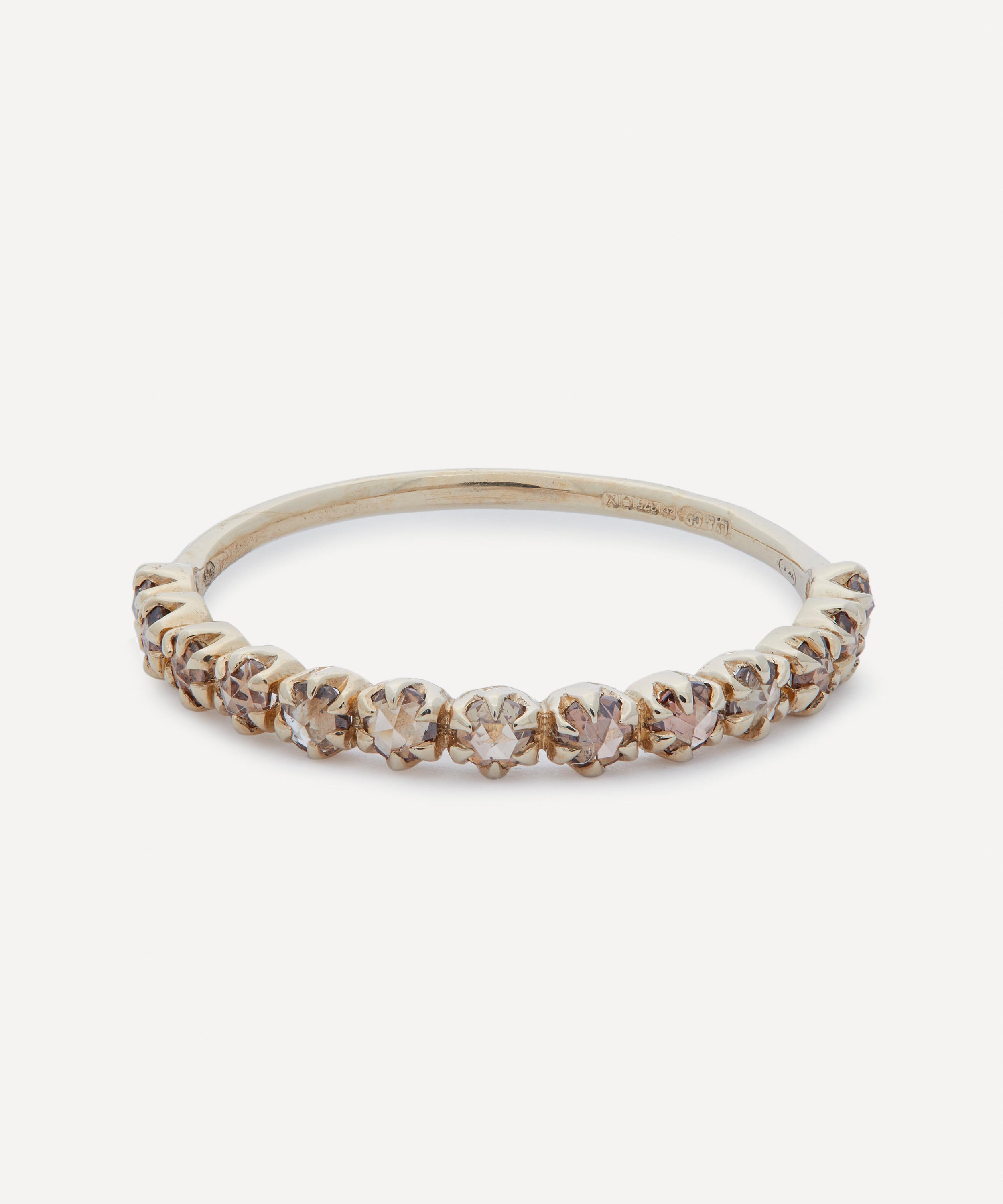 Pascale Monvoisin - 9ct Gold Ava No 2 Diamond Eternity Ring image number 0