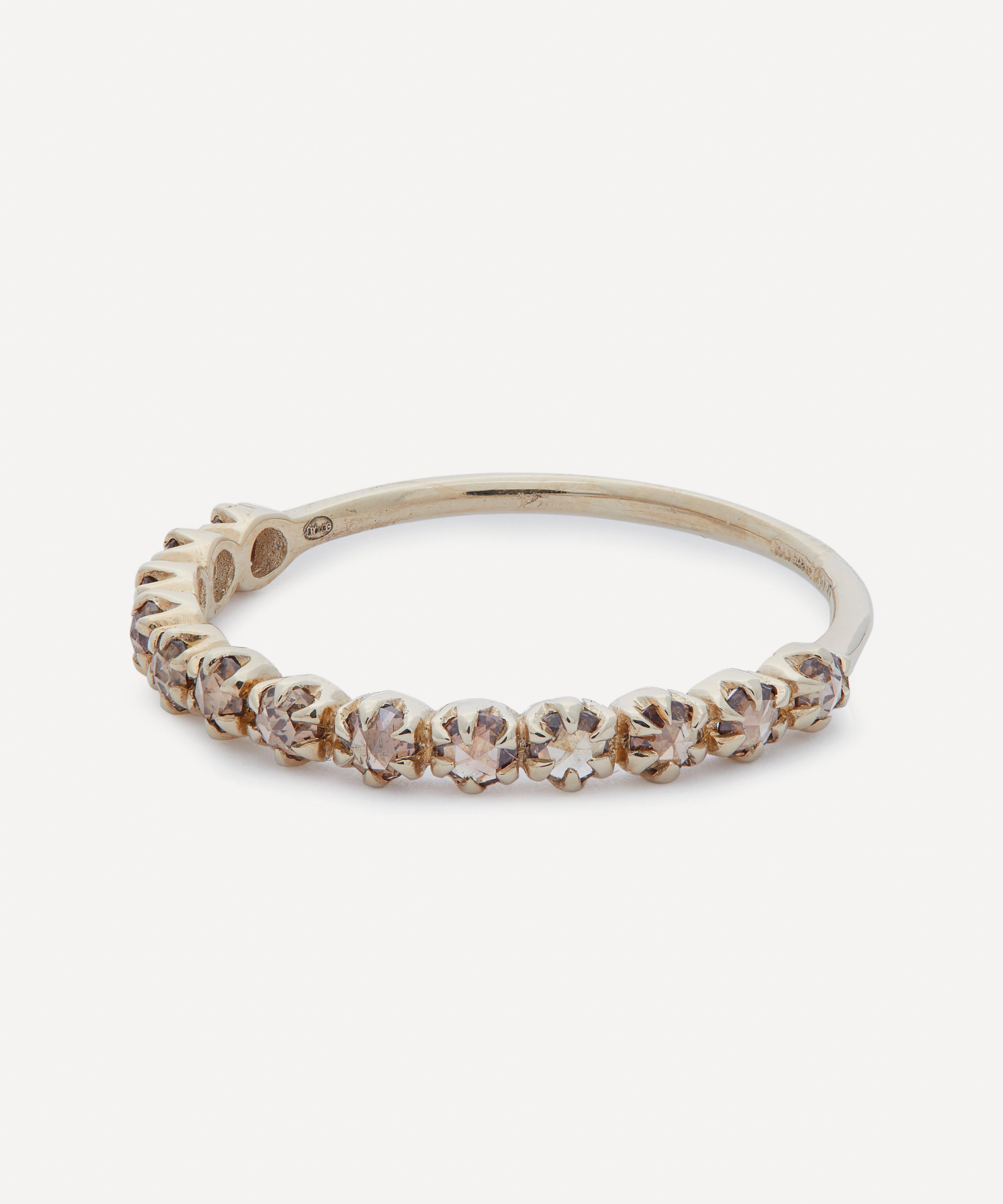 Pascale Monvoisin - 9ct Gold Ava No 2 Diamond Eternity Ring image number 2