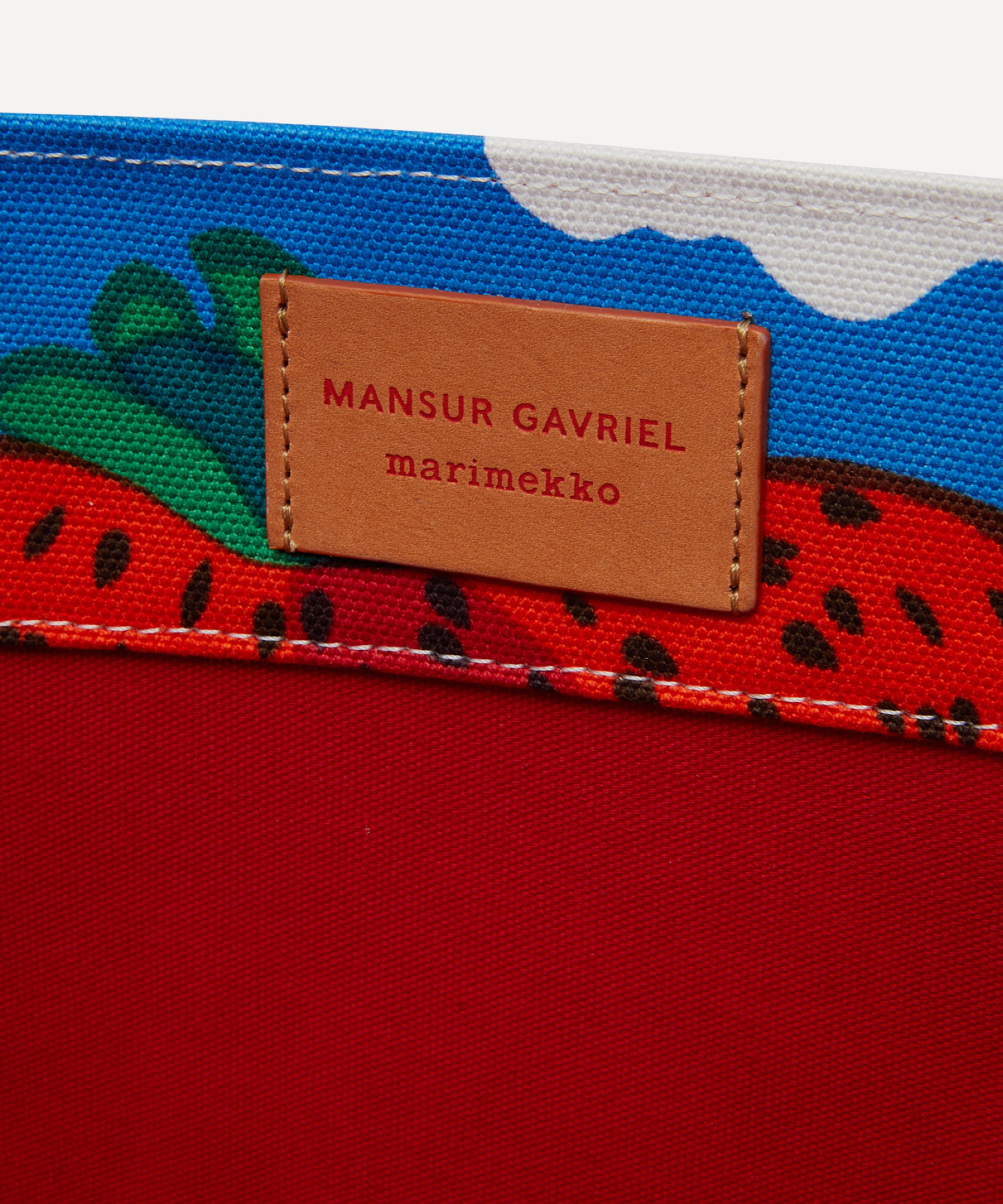 Mansur Gavriel Limited Marimekko Small Suomo Print Canvas Tote