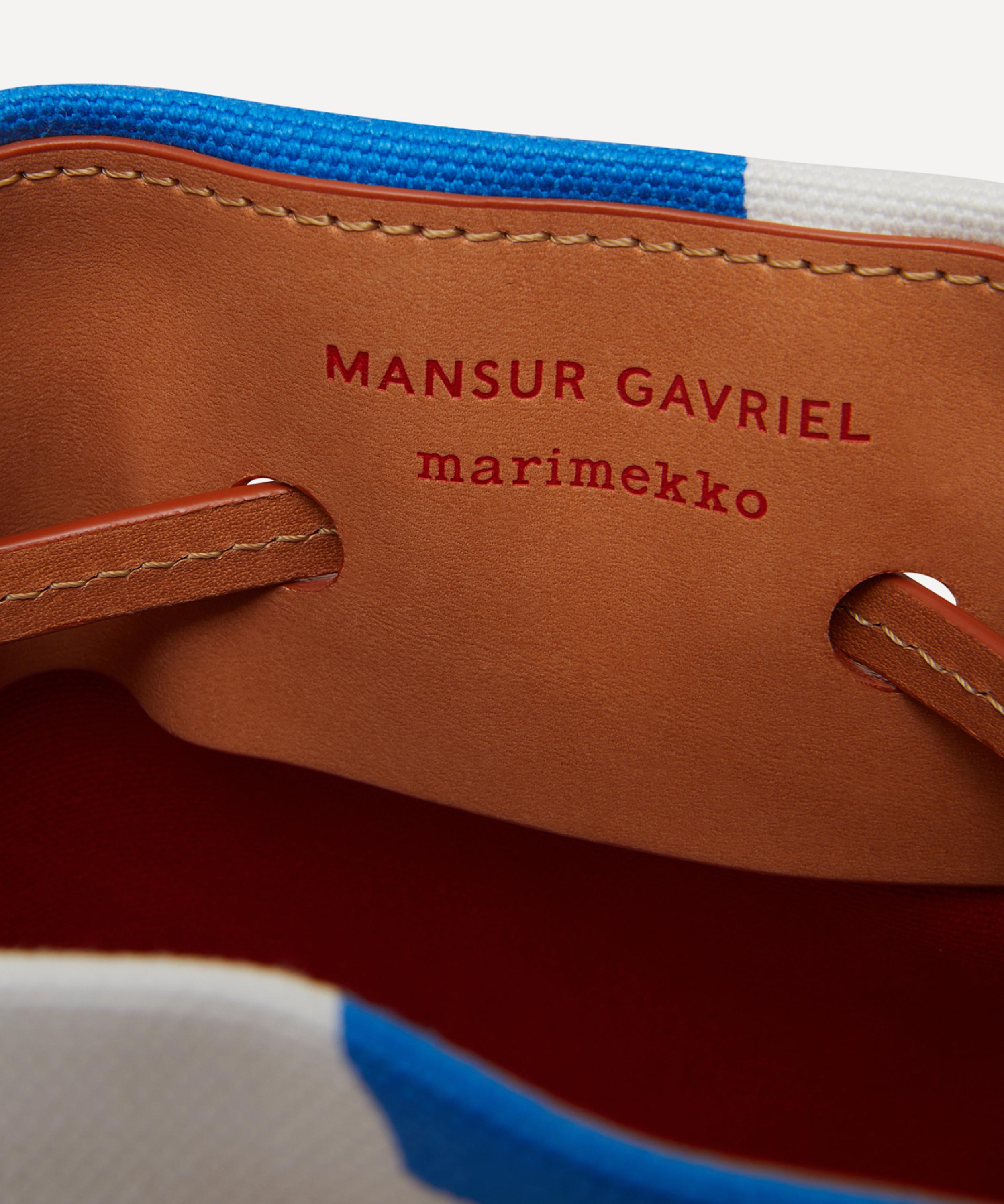 Mansur Gavriel X Marimekko Mini Bucket Bag | Liberty