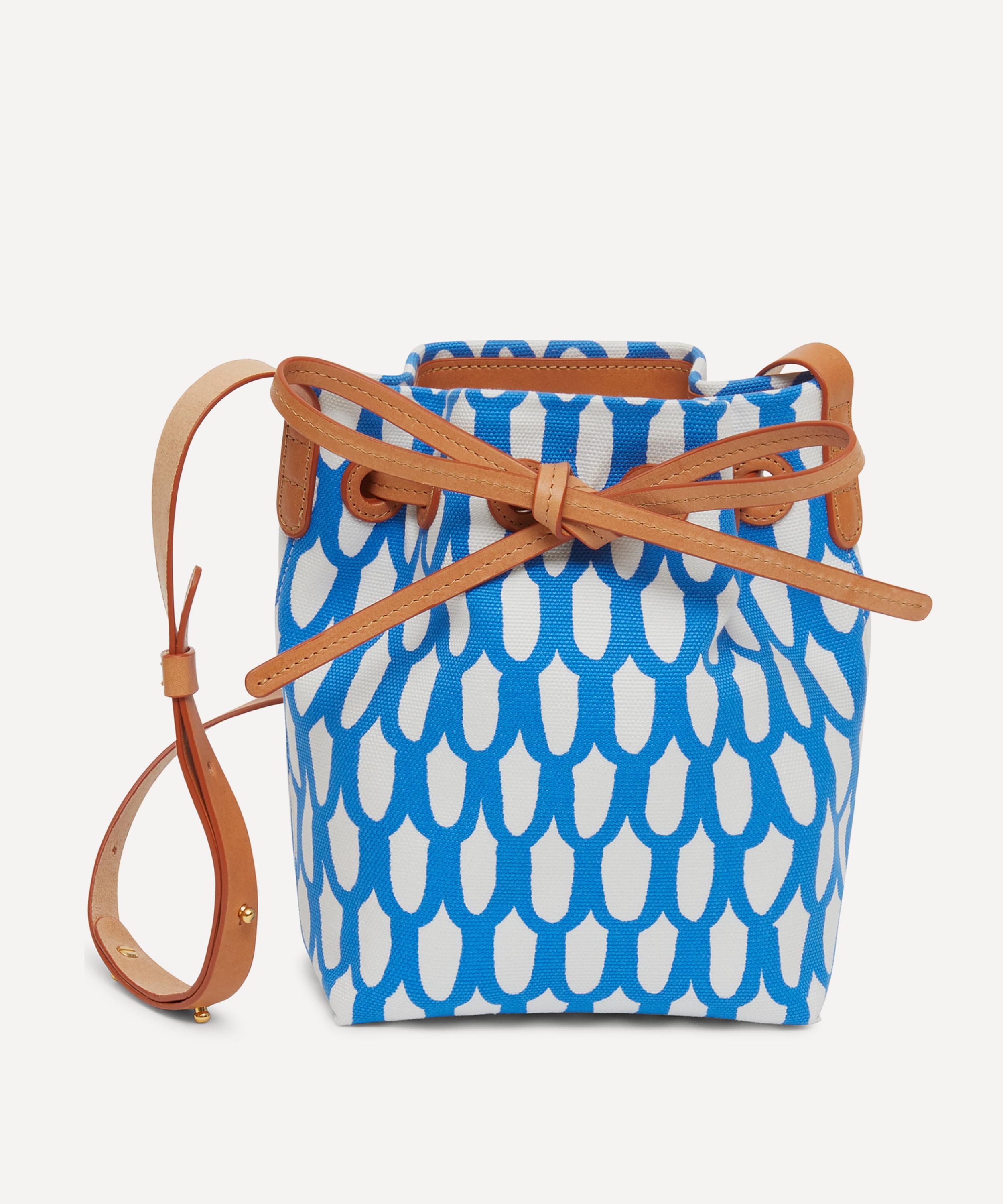 MONOGRAM MINI BUCKET BAG BLUE – Glam-Aholic Lifestyle