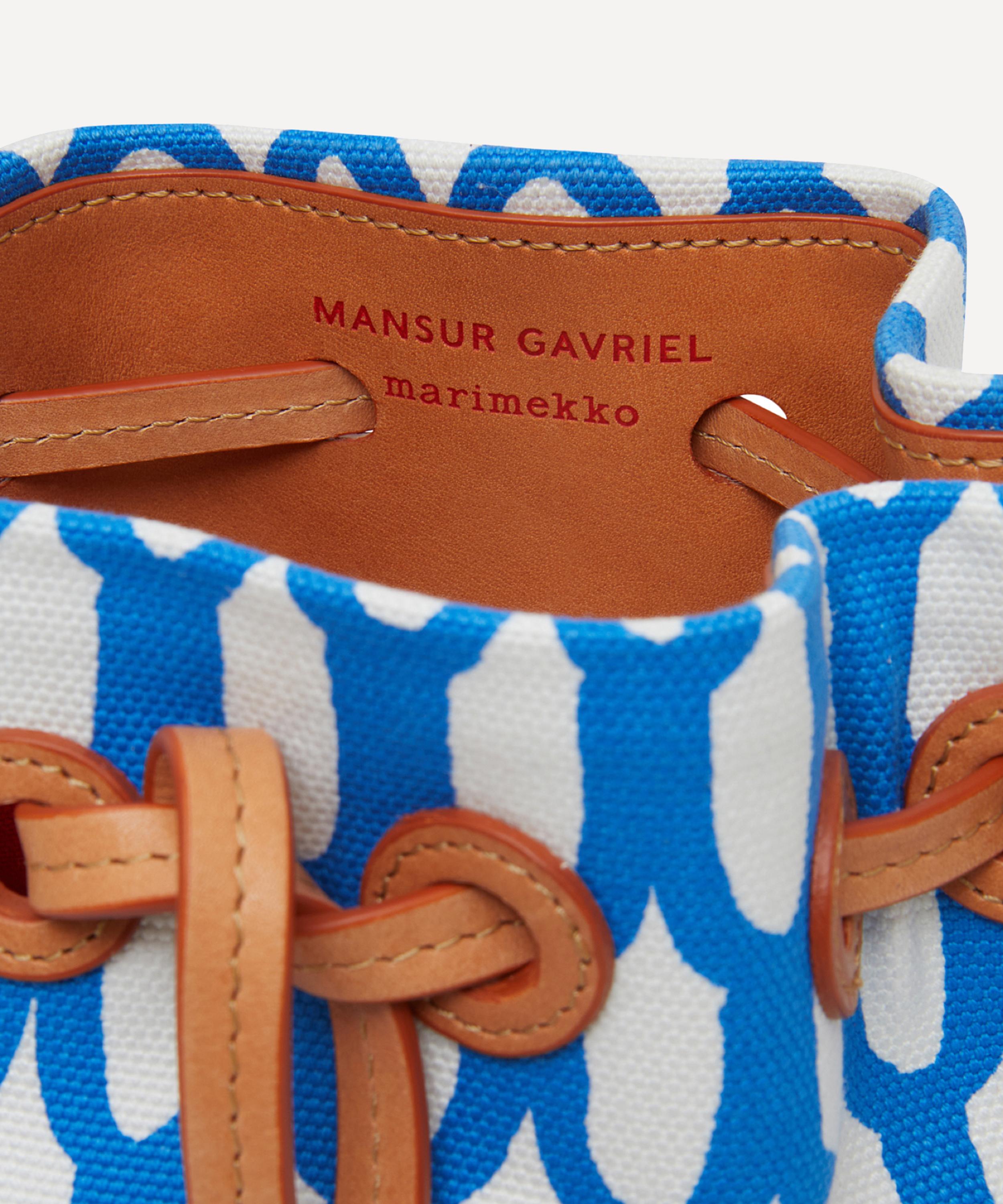 Mansur Gavriel Mansur Gavriel MG X Marimekko Small Tote - Suomo 355.00