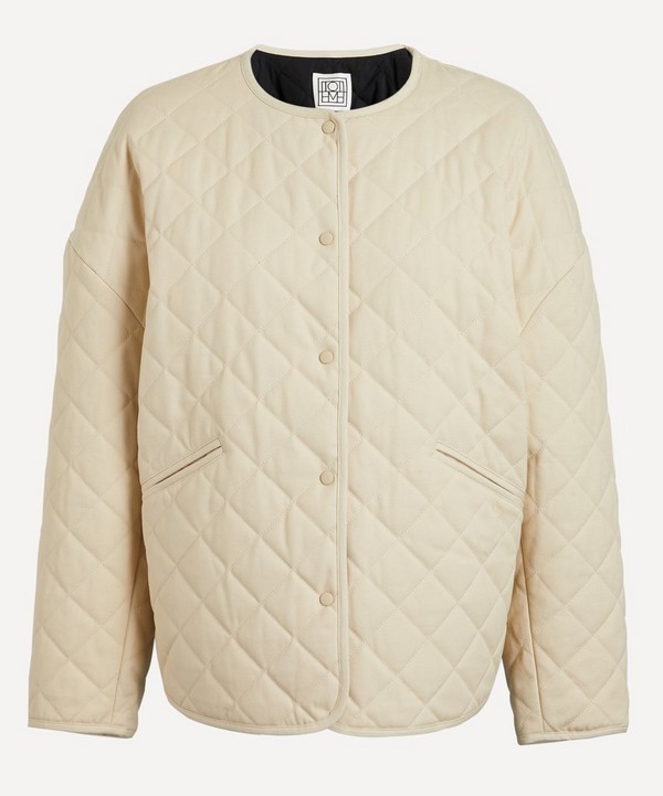 Toteme - Quilted Cotton Canvas Jacket image number null