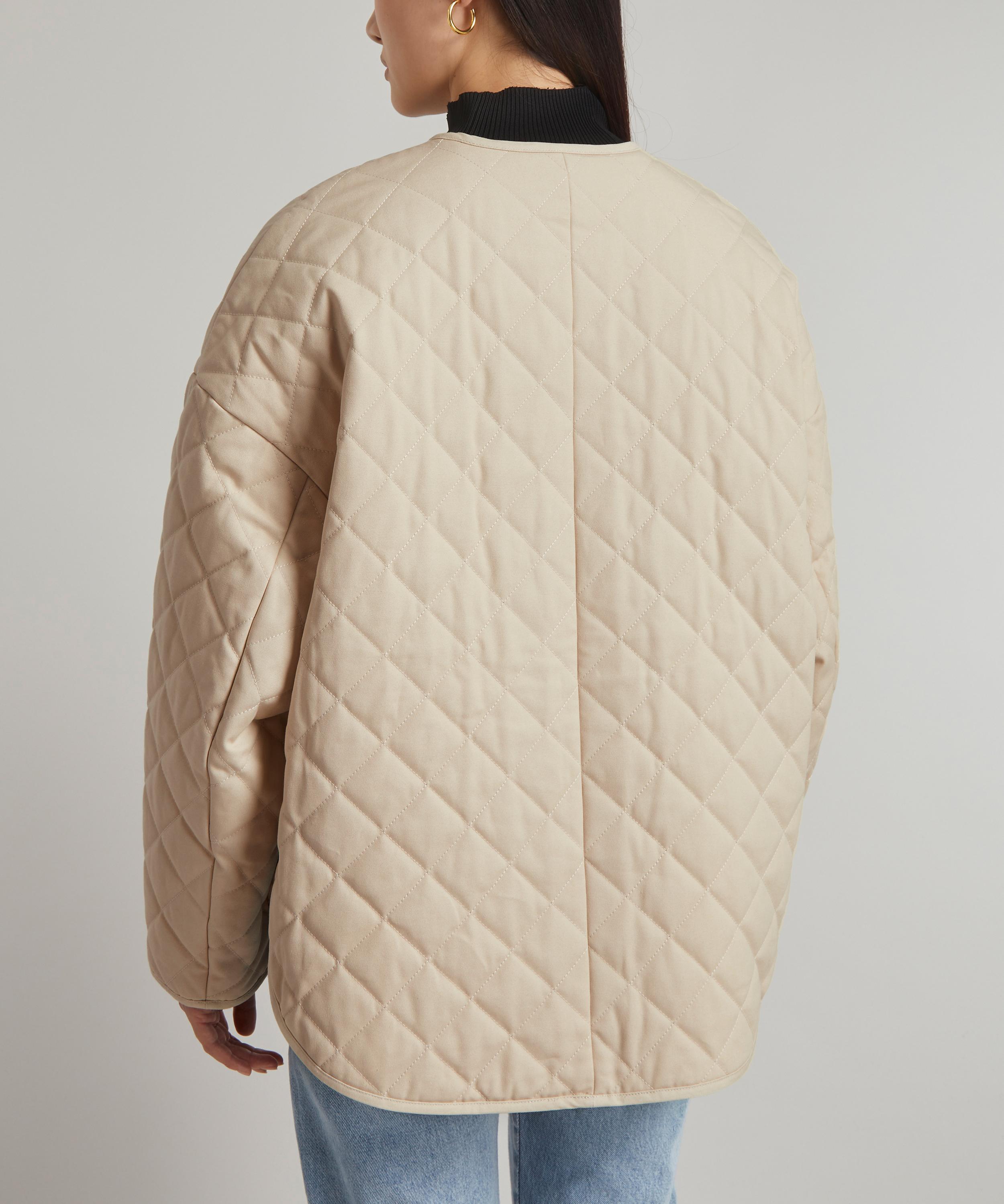 TOTEME Beige Quilted Coat