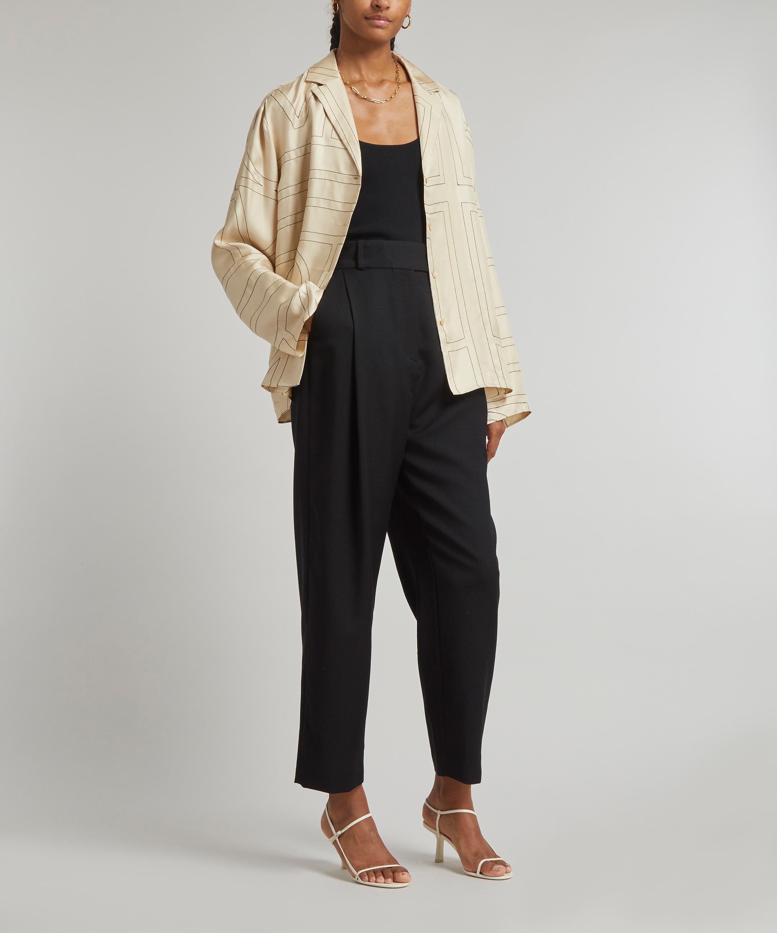 Toteme - Deep Pleat Trousers image number 1