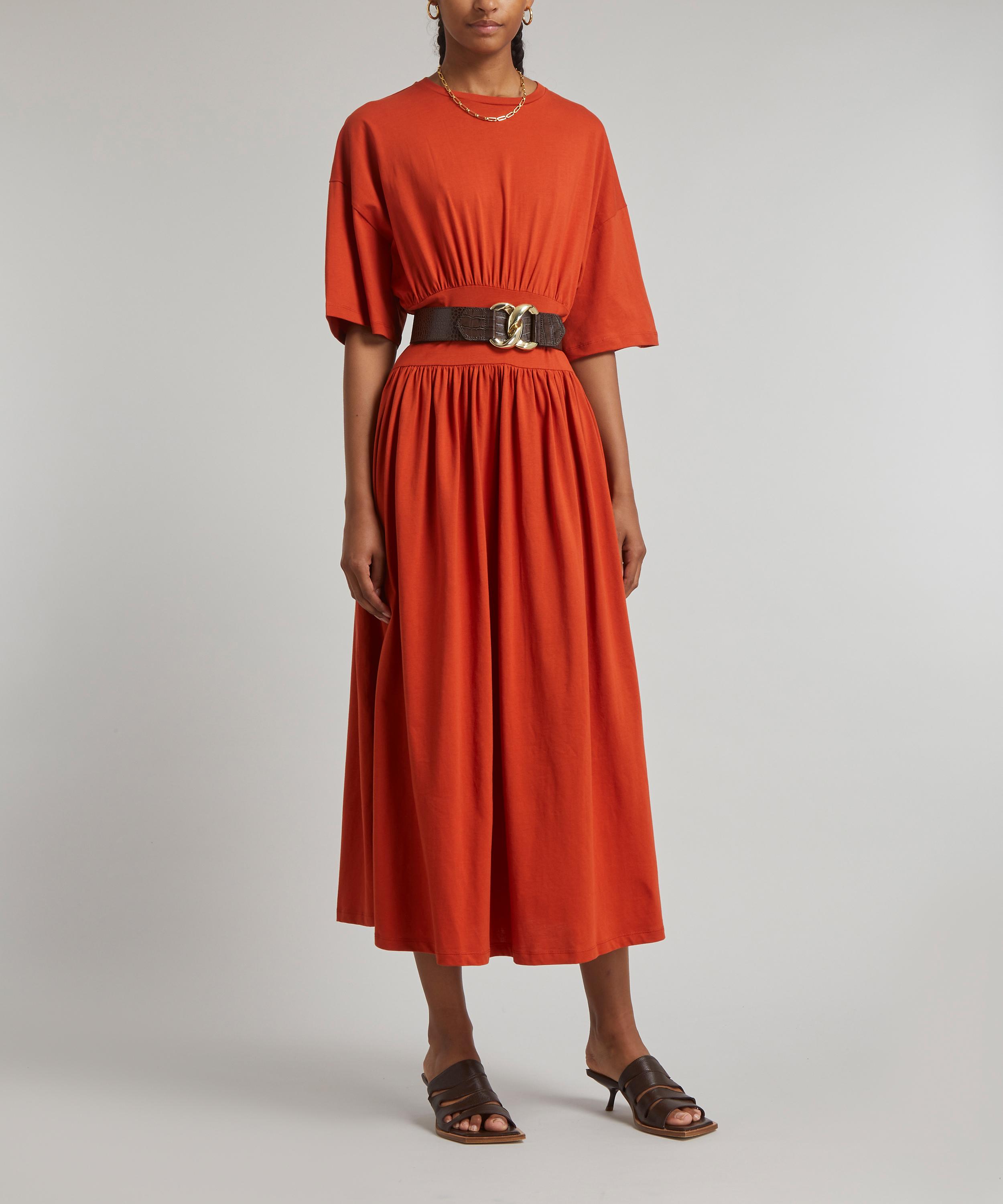 Totême - Cotton T-Shirt Dress image number 1