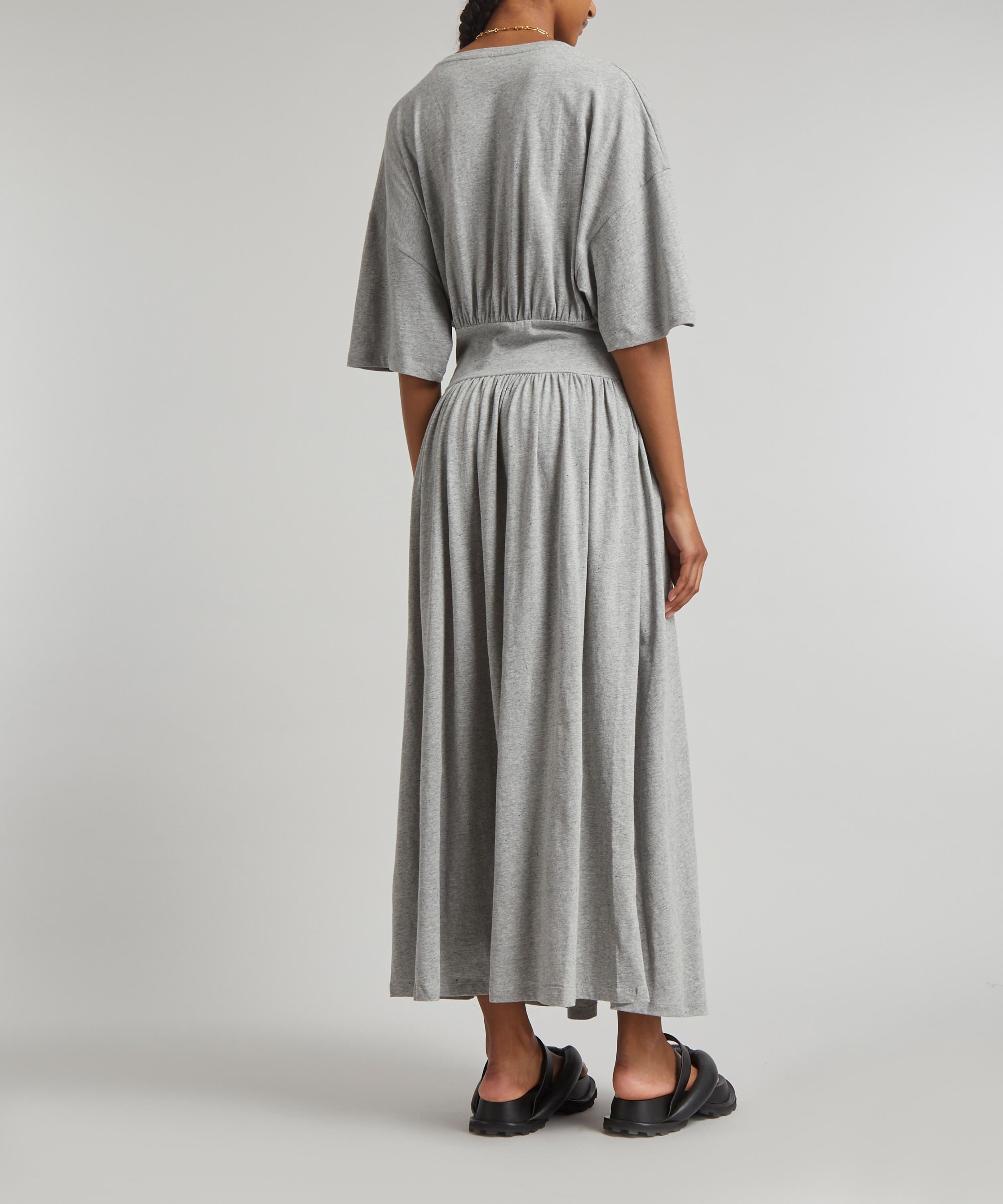 Toteme - Cotton T-Shirt Dress image number 3