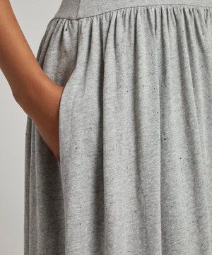 Toteme - Cotton T-Shirt Dress image number 4