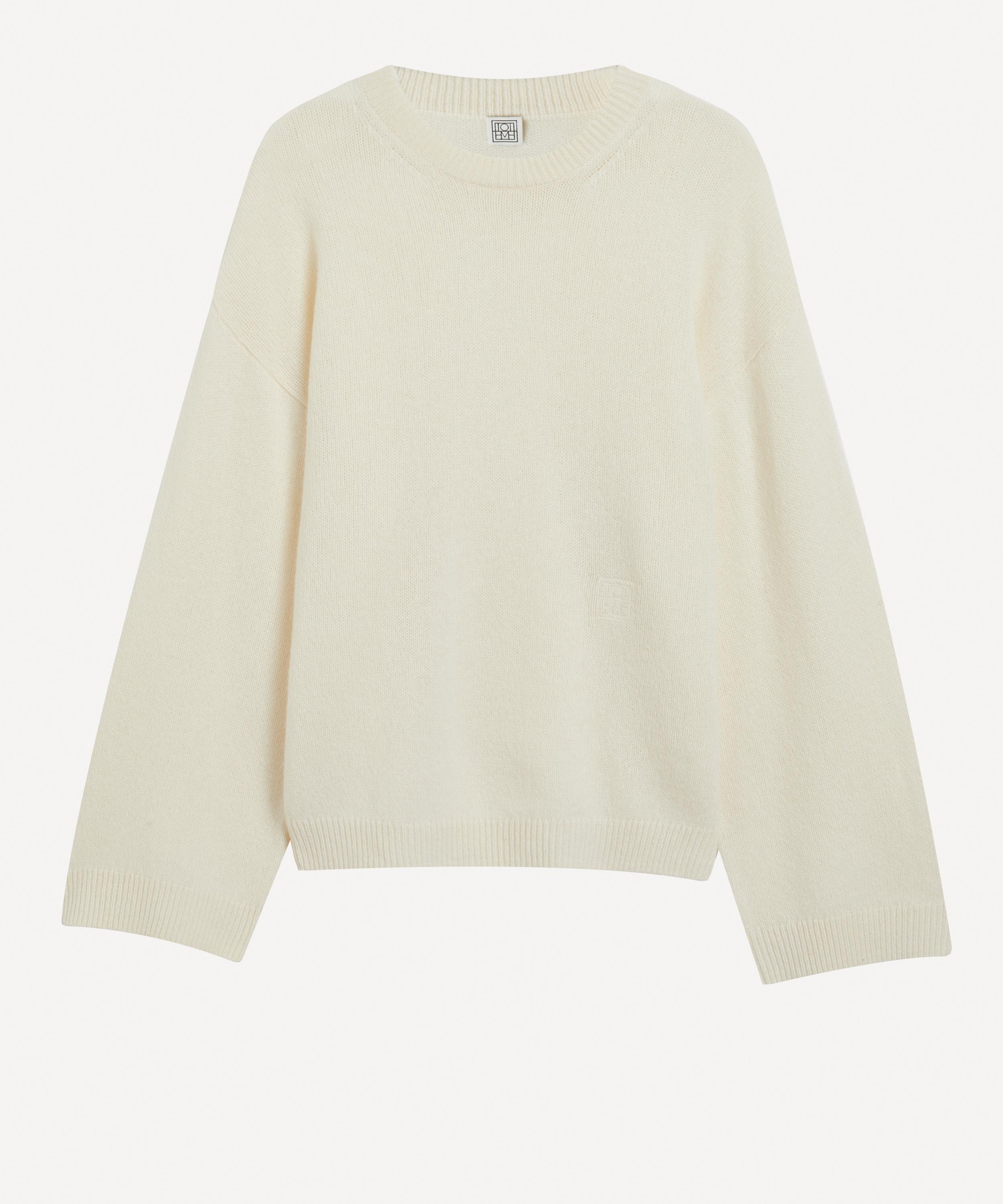 Totême Monogram Knitted Sweater | Liberty