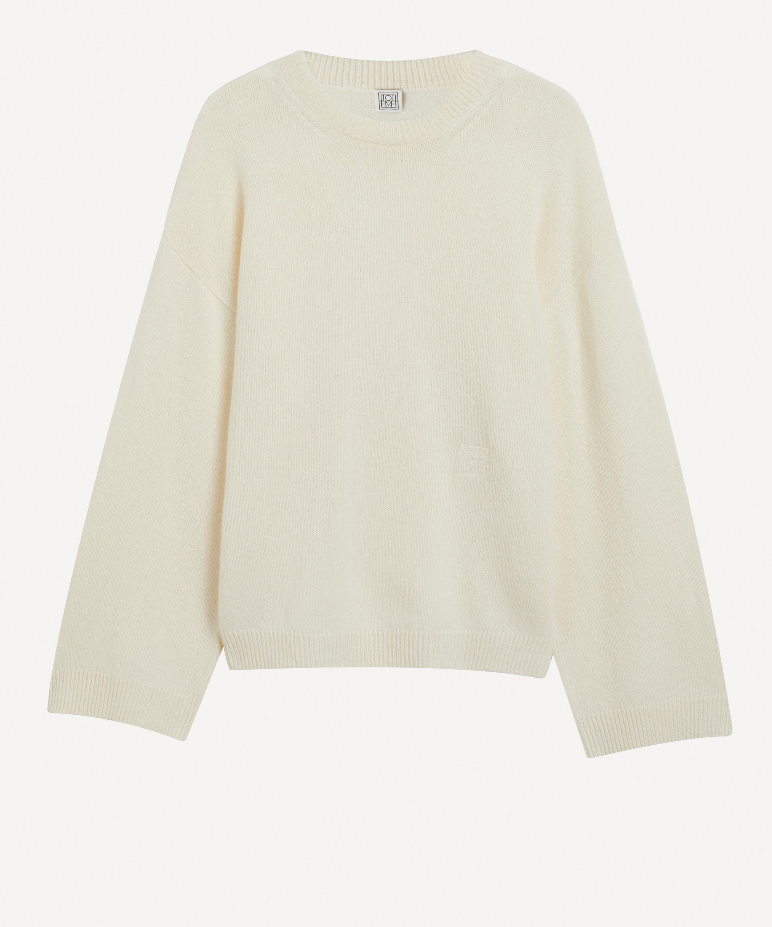 Totême - Monogram Knitted Sweater image number 0