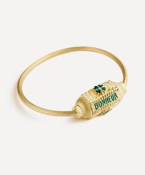 14ct Gold Bonheur Bangle Bracelet