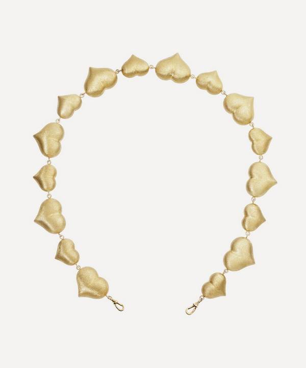 Marie Lichtenberg - 14ct Gold Heart Coco Chain Necklace