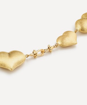 Marie Lichtenberg - 14ct Gold Heart Coco Chain Necklace image number 1