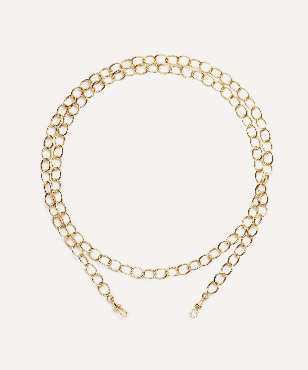 Marie Lichtenberg - 14ct Gold Rosa Micro Chain Necklace