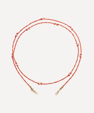 Marie Lichtenberg - 9ct Gold Mauli Coral Pearl Necklace image number 0